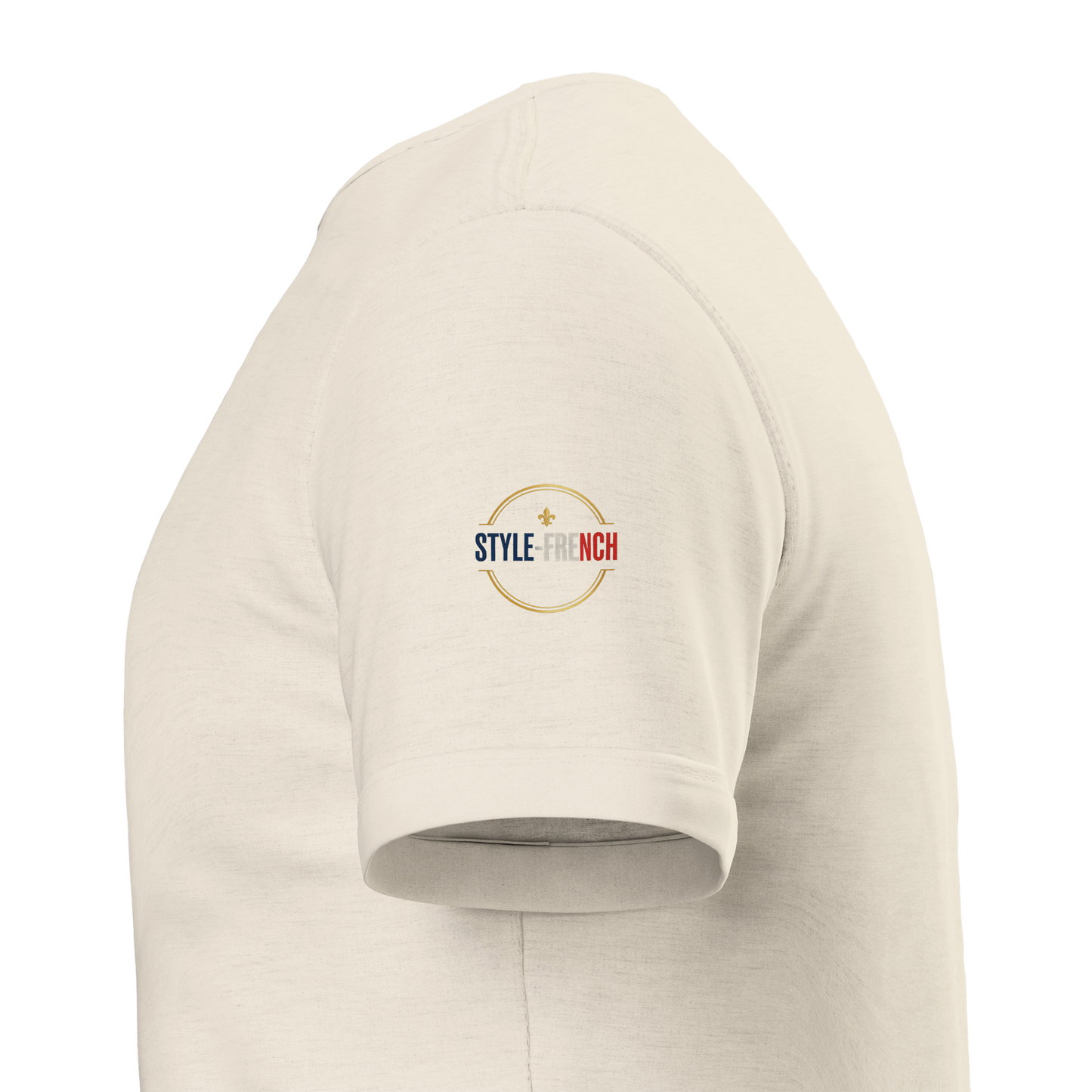 T-Shirt Premium 'Né en France' – Coton Épais à Coupe Classique