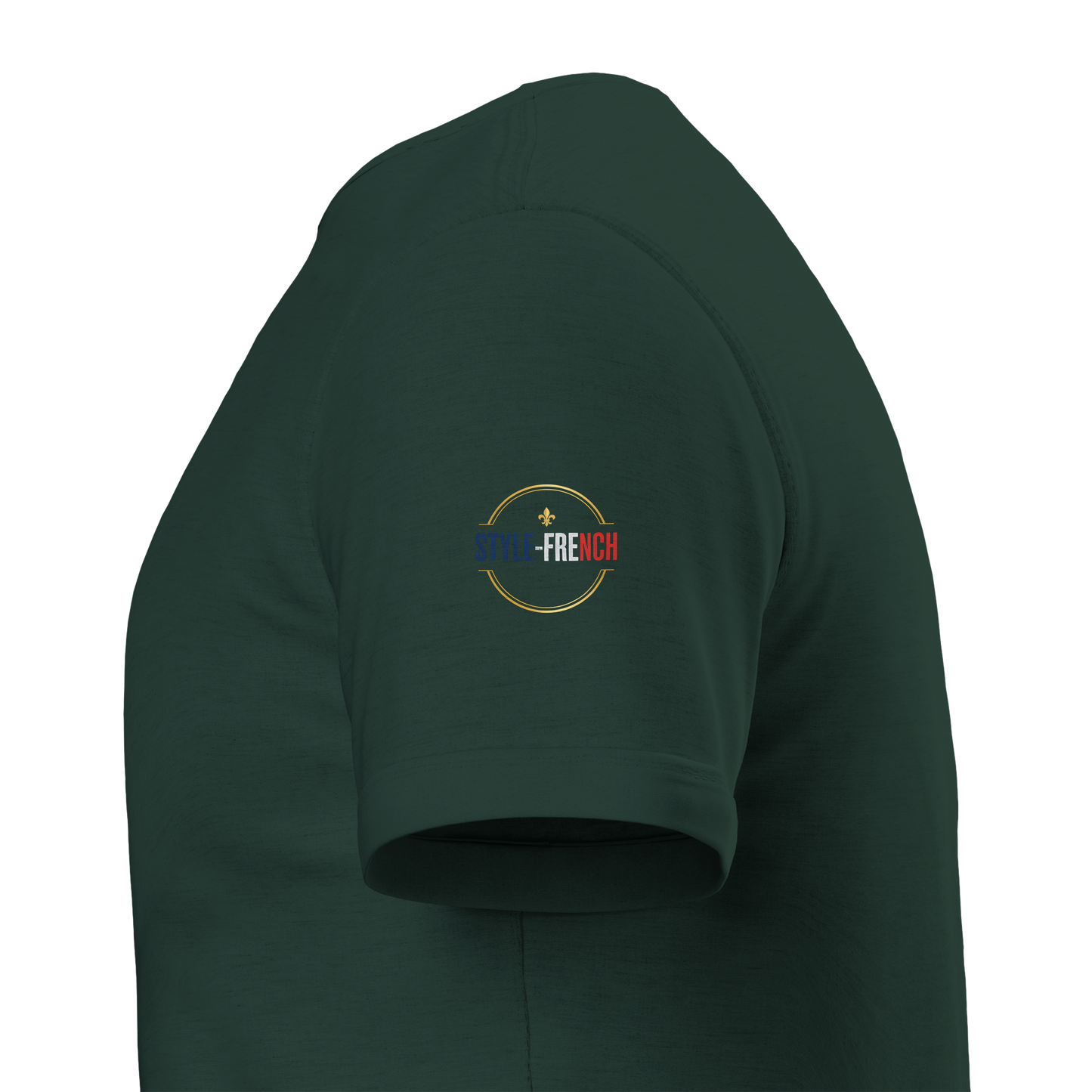 T-Shirt Premium 'Né en France' – Coton Épais à Coupe Classique