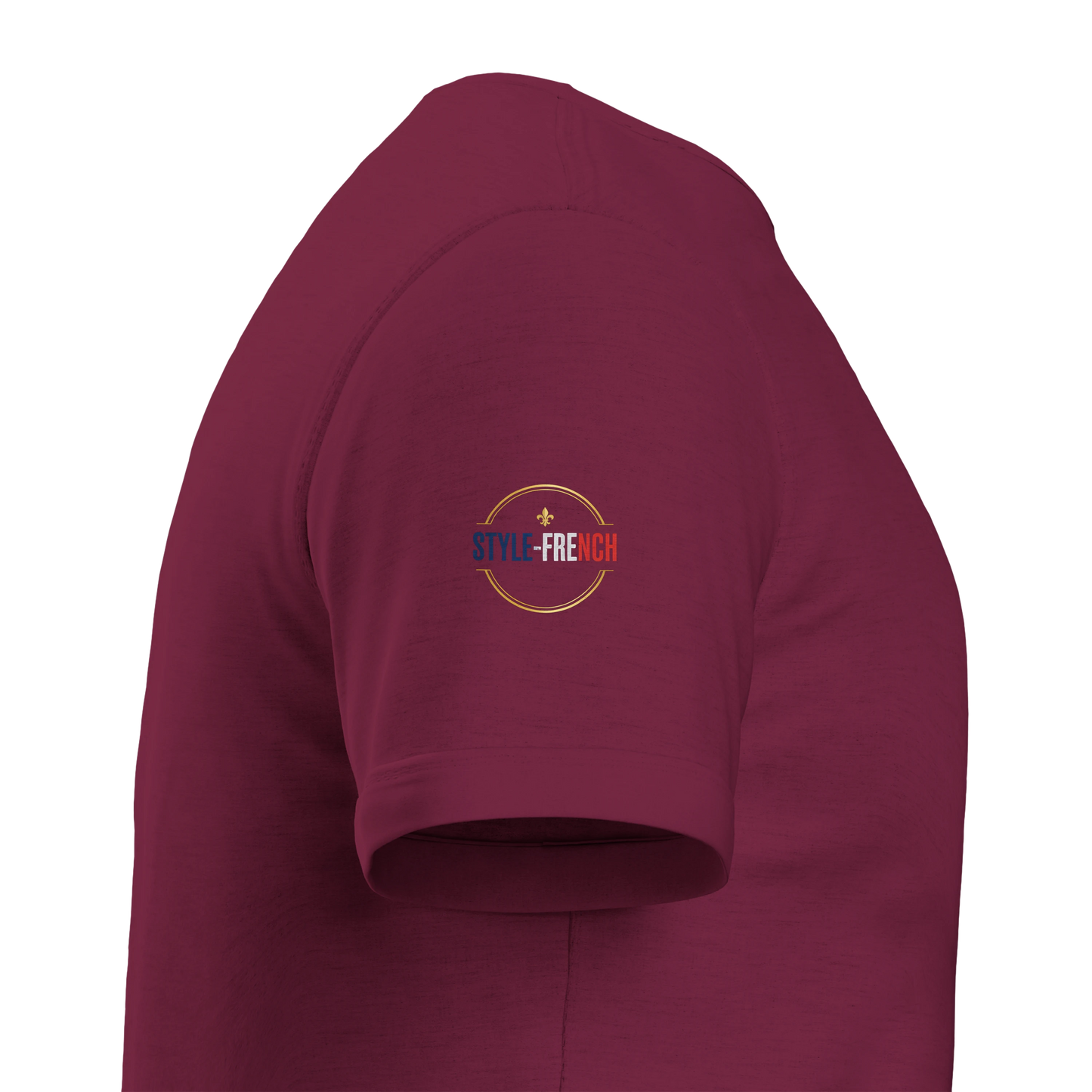 T-shirt Femme Rose Cathédrale – Coton Épais à Coupe Classique