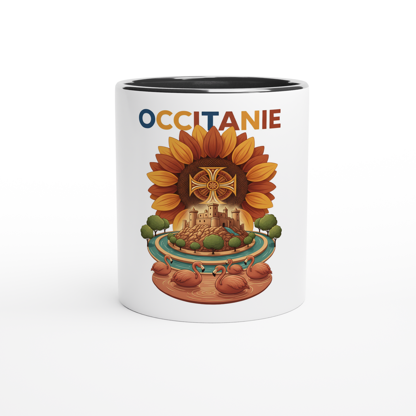 Mug en céramique Occitanie de 325 ml (11 oz)
