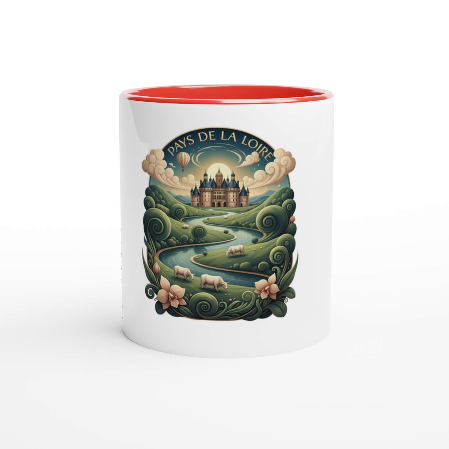 Mug en céramique pays de la Loire  de 325 ml (11 oz)