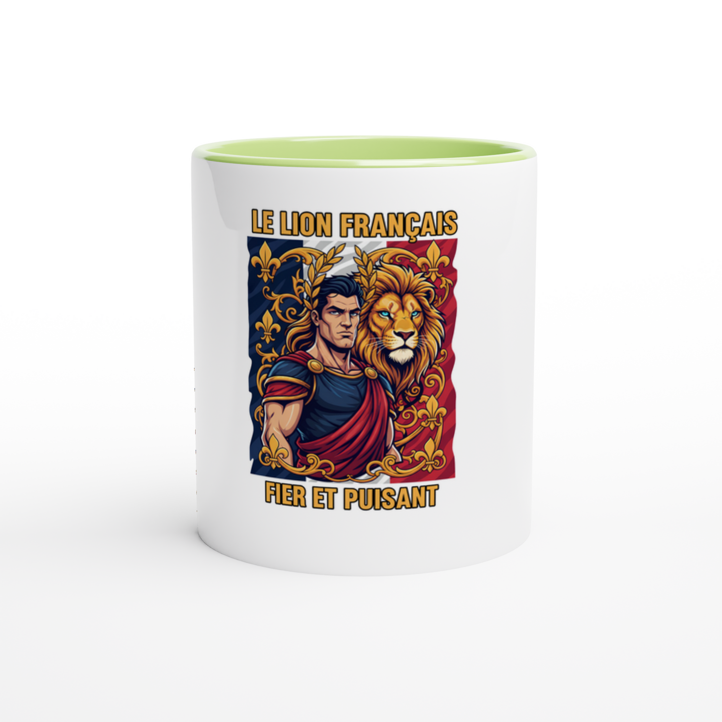 Mug en céramique   lion fort   de 325 ml (11 oz)