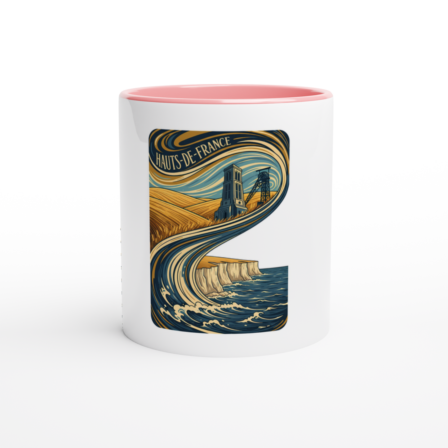Mug en céramique haut de France de 325 ml (11 oz)