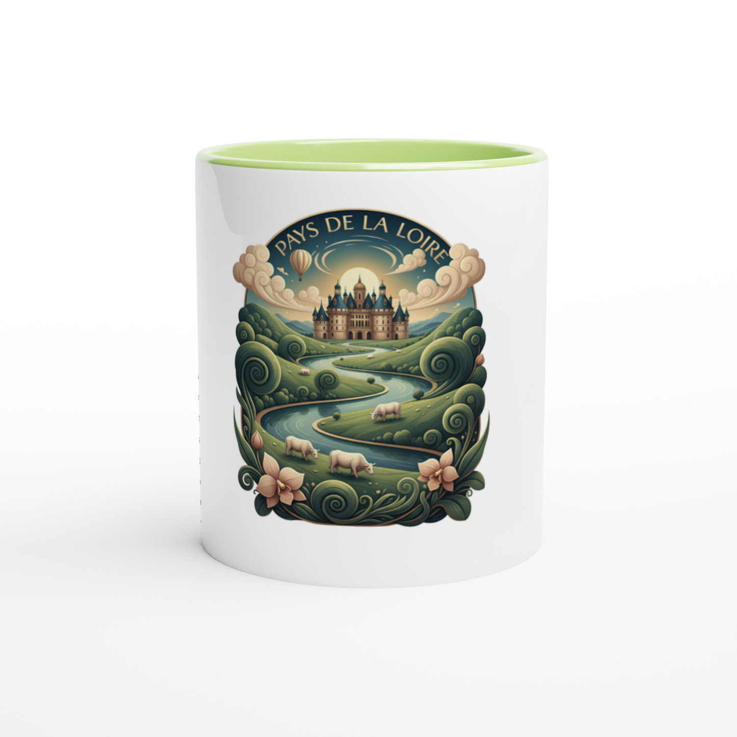 Mug en céramique pays de la Loire  de 325 ml (11 oz)