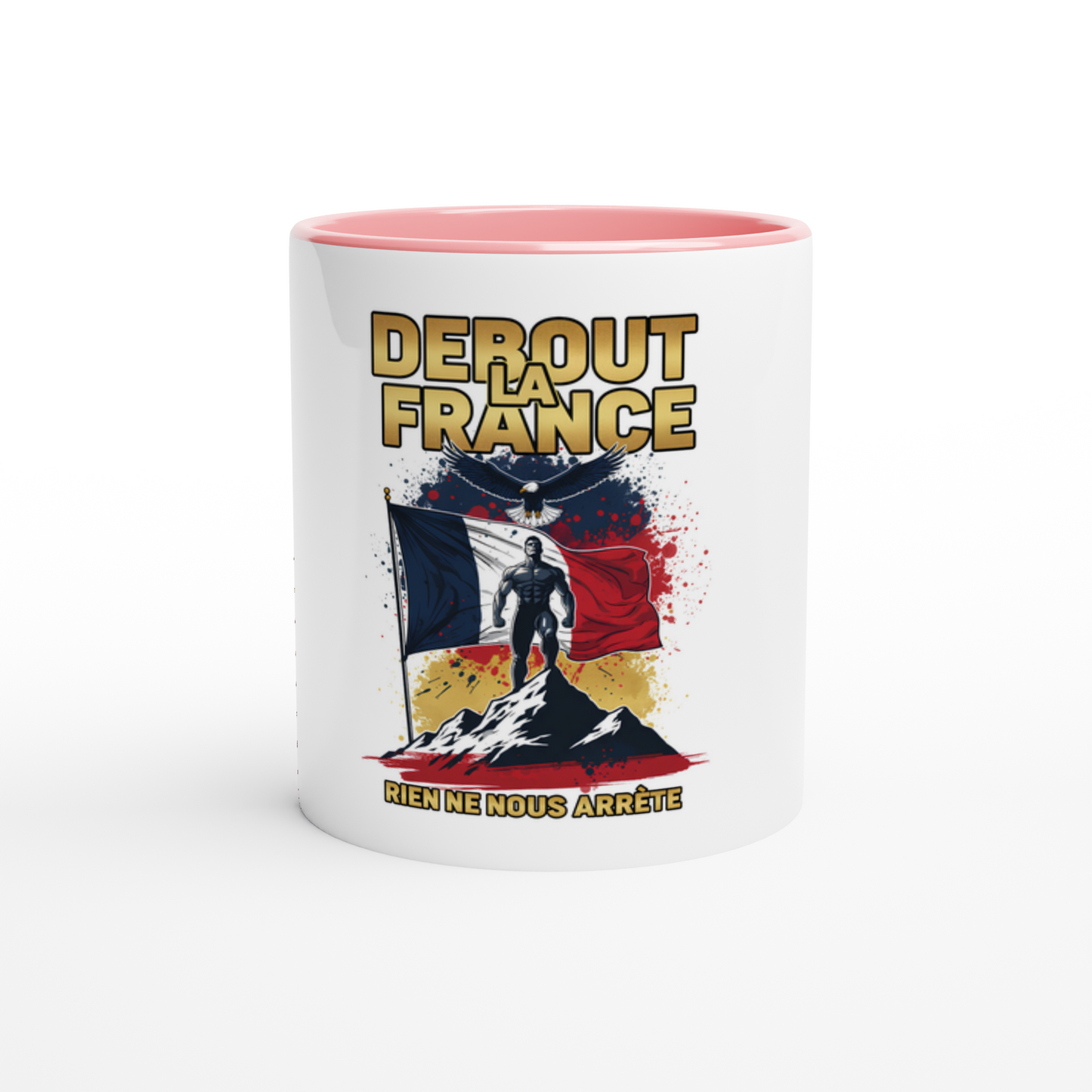 Mug en céramique debout la France  de 325 ml (11 oz)
