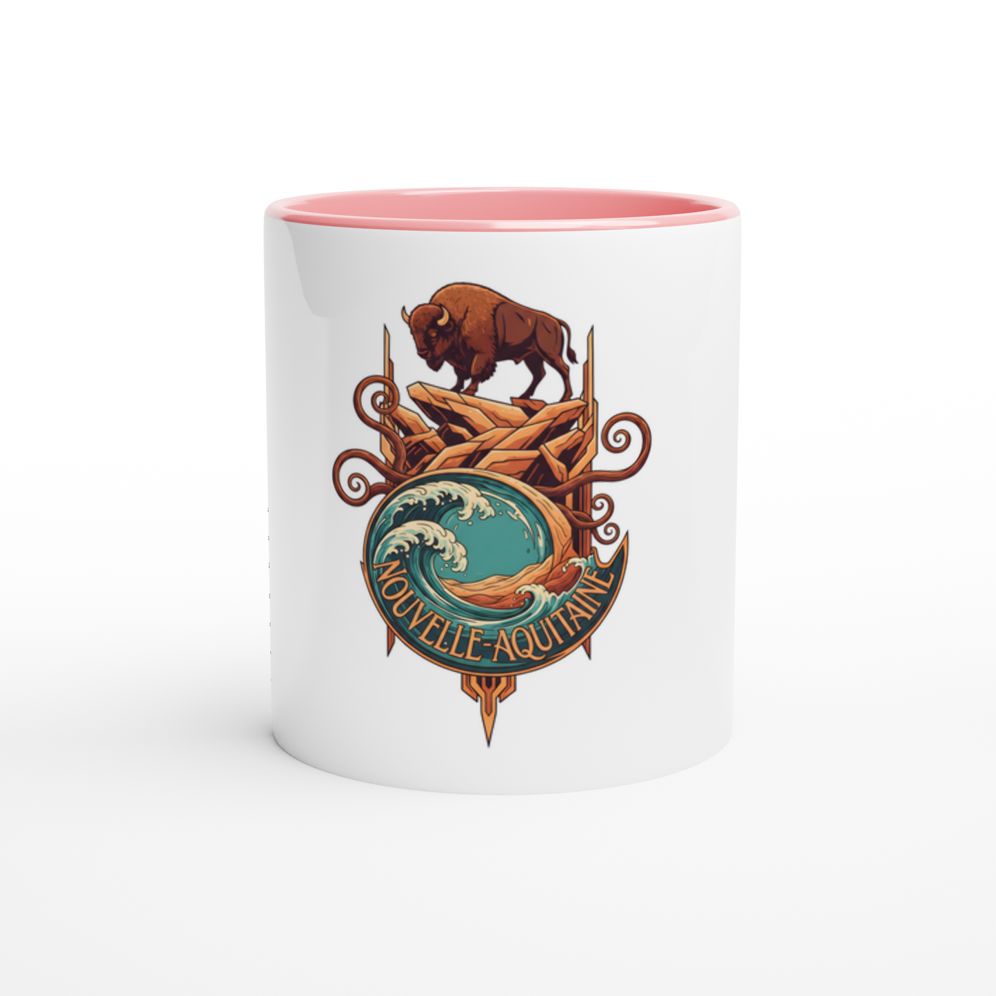 Mug en céramique nouvelle aquitaine   de 325 ml (11 oz)