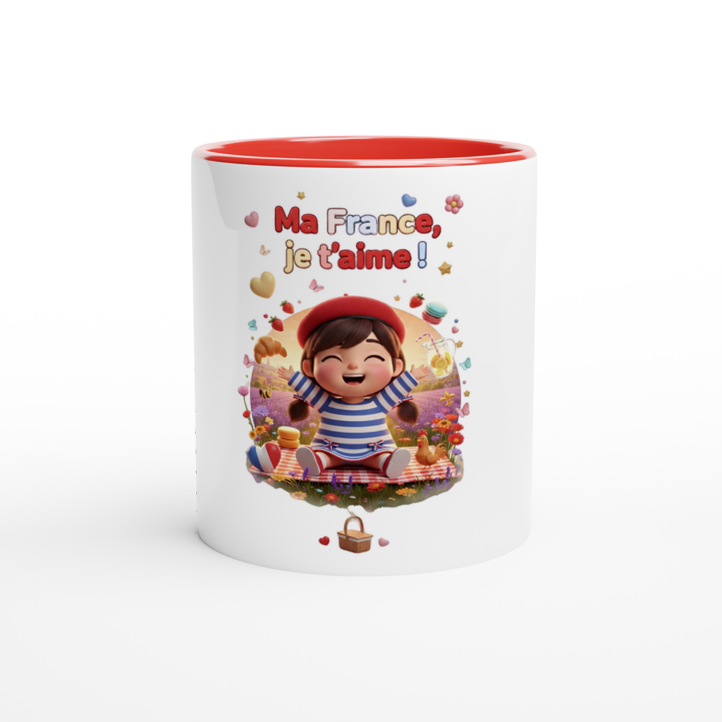 Mug en céramique  ma France je t'aime de 325 ml (11 oz)
