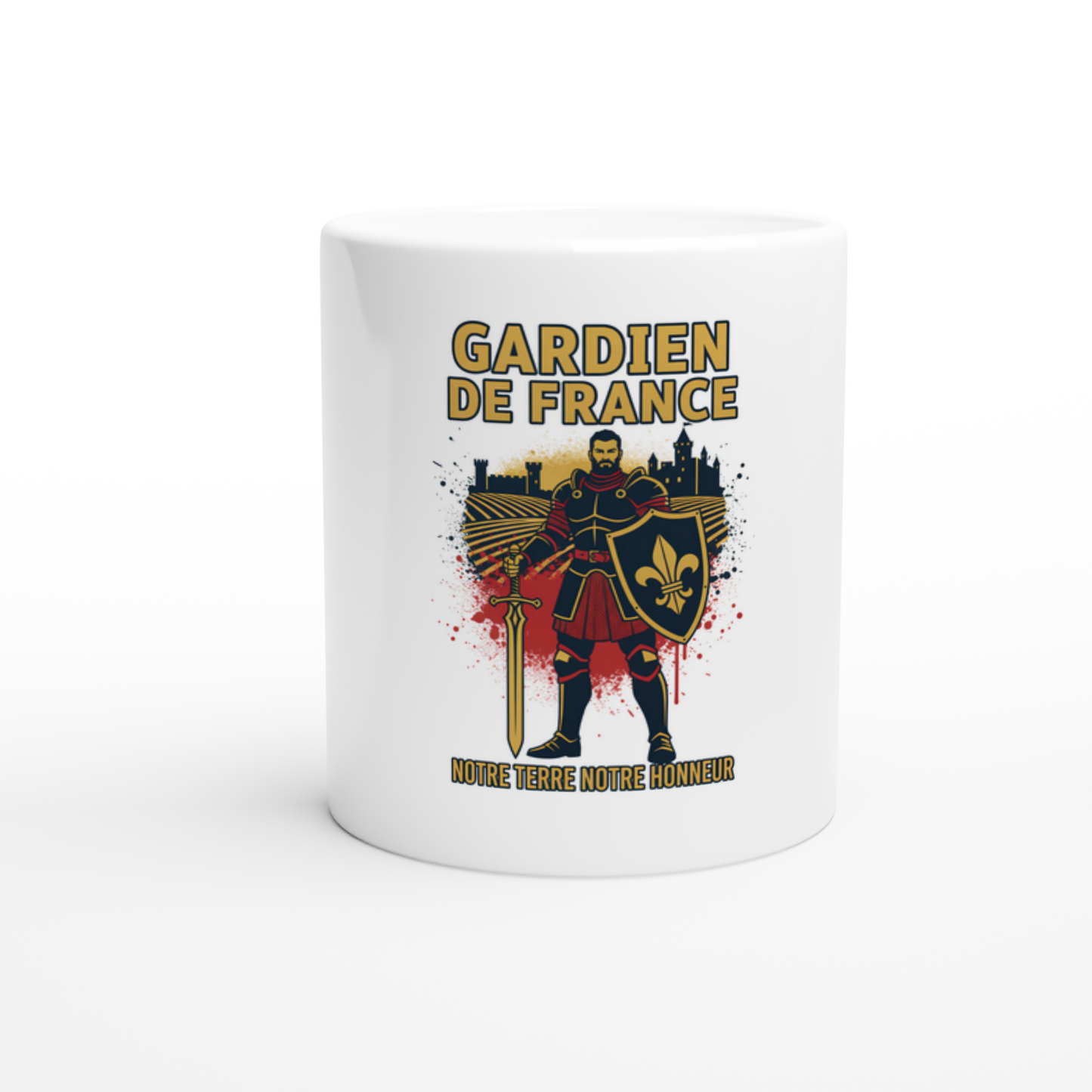 Mug en céramique gardien de France de 325 ml (11 oz)