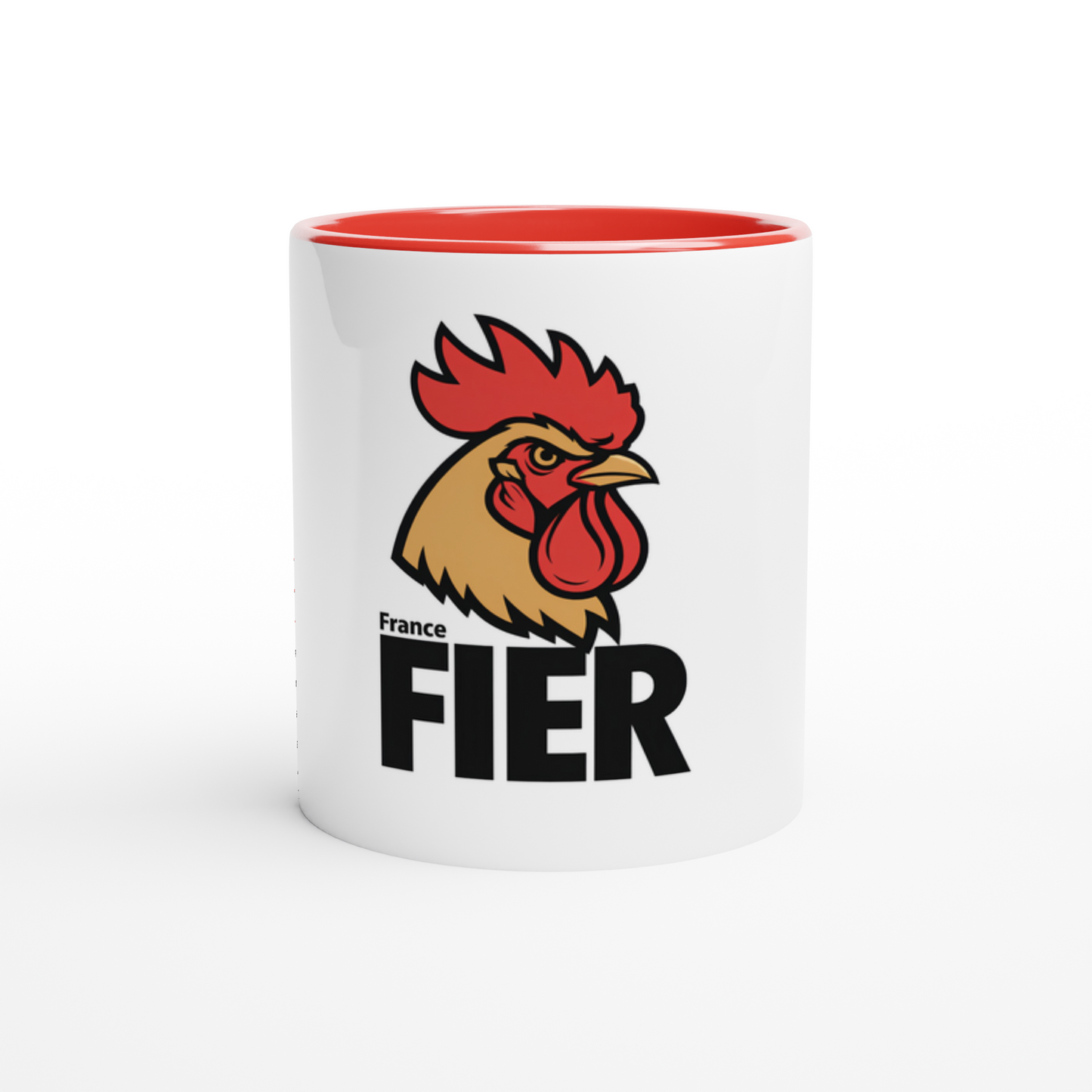 Mug en céramique France fier de 325 ml (11 oz)