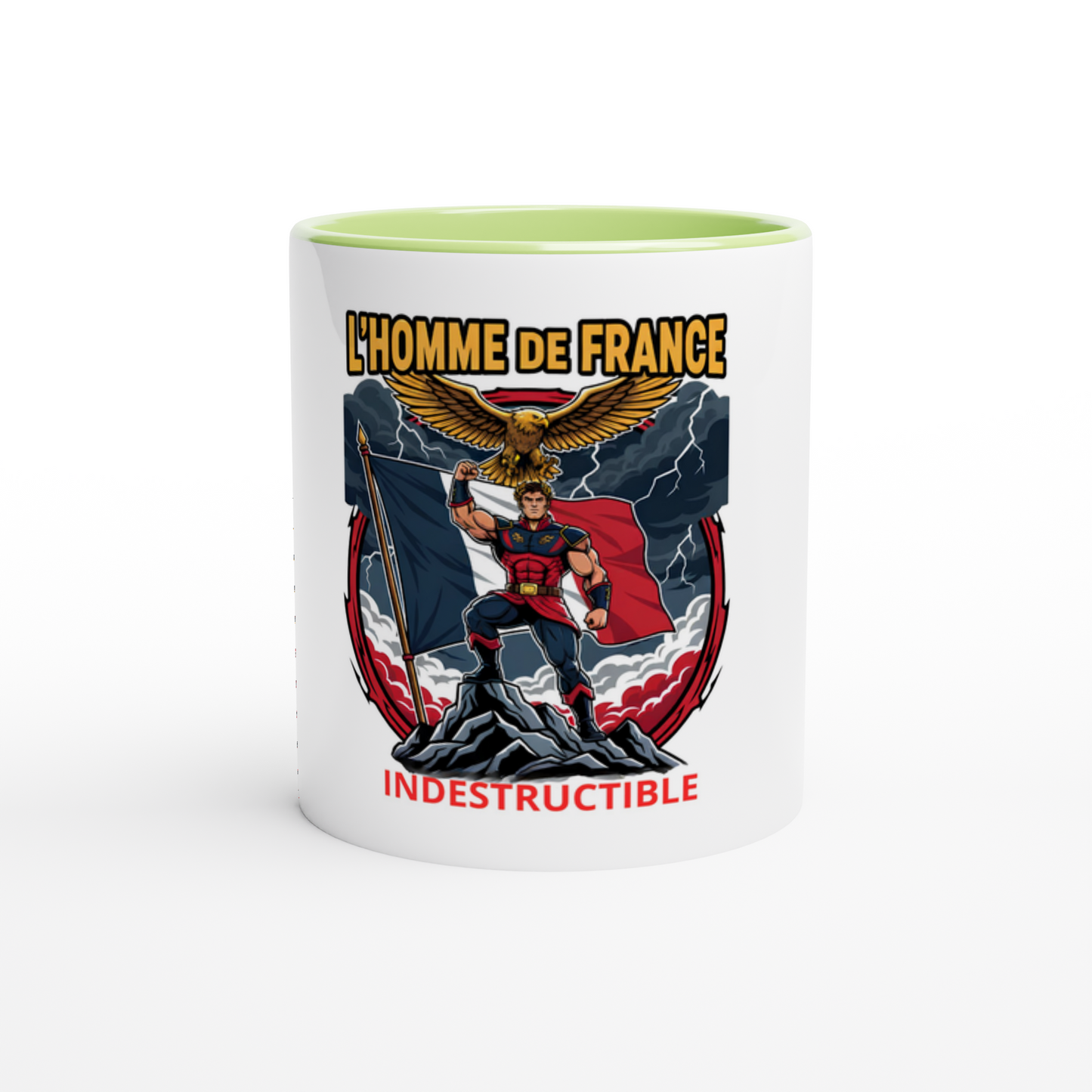 Mug en céramique homme de France  style-french  de 325 ml (11 oz)