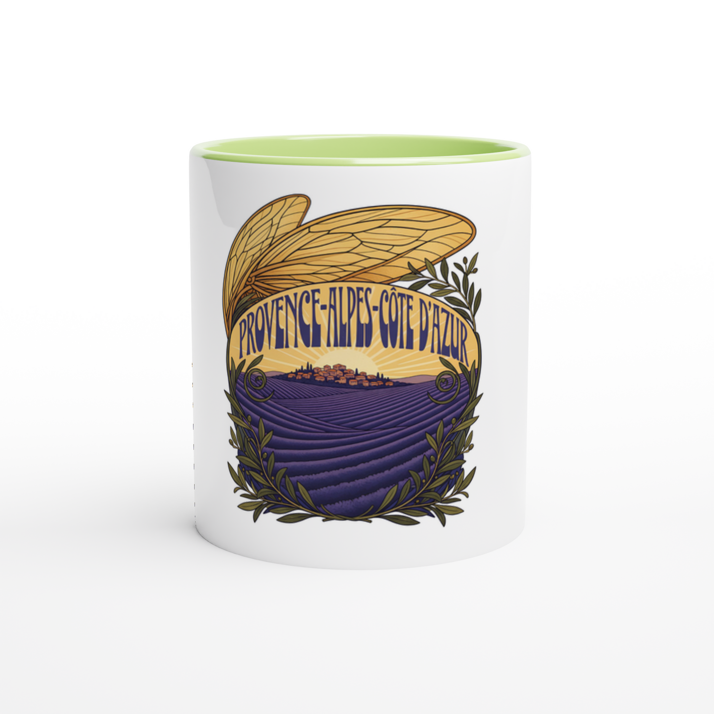 Mug en céramique Provence- alpes- cote- d'azur  de 325 ml (11 oz)