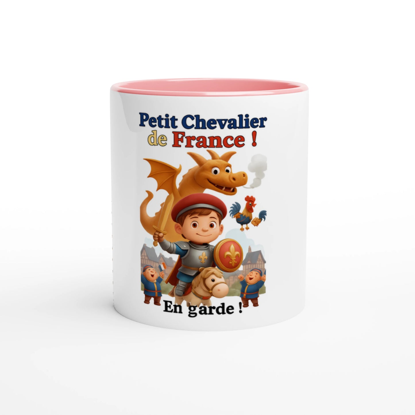 Mug en céramique petit chevalier de France  de 325 ml (11 oz)