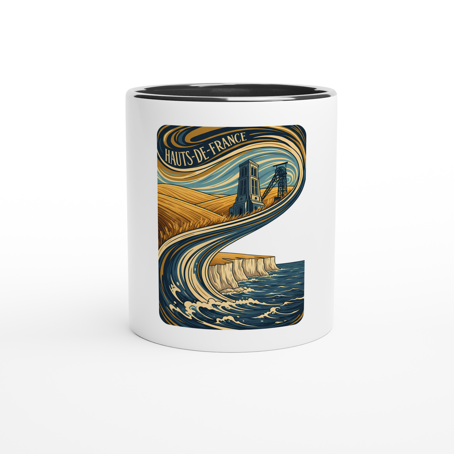 Mug en céramique haut de France de 325 ml (11 oz)