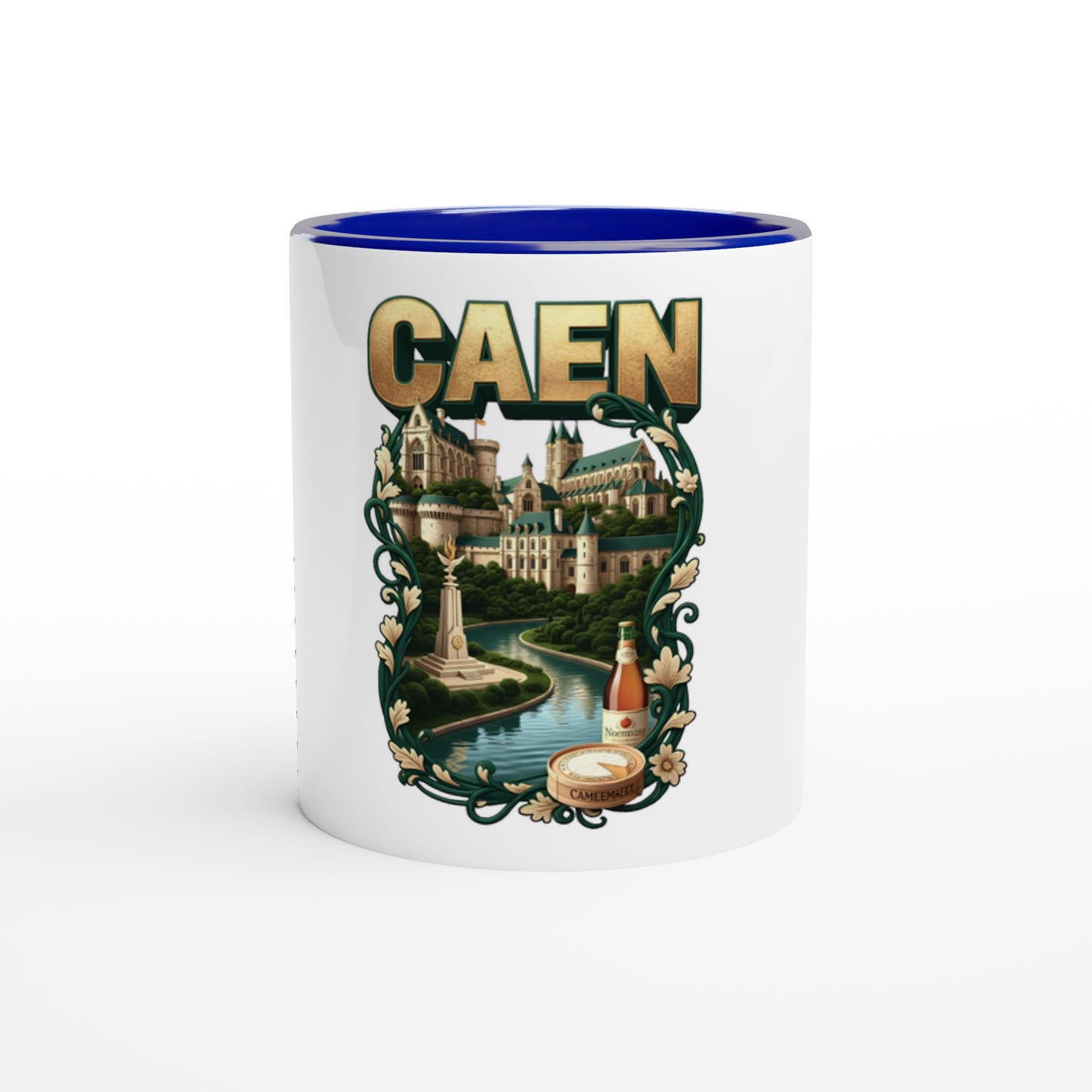 Mug en céramique Caen ville de France  de 325 ml (11 oz)
