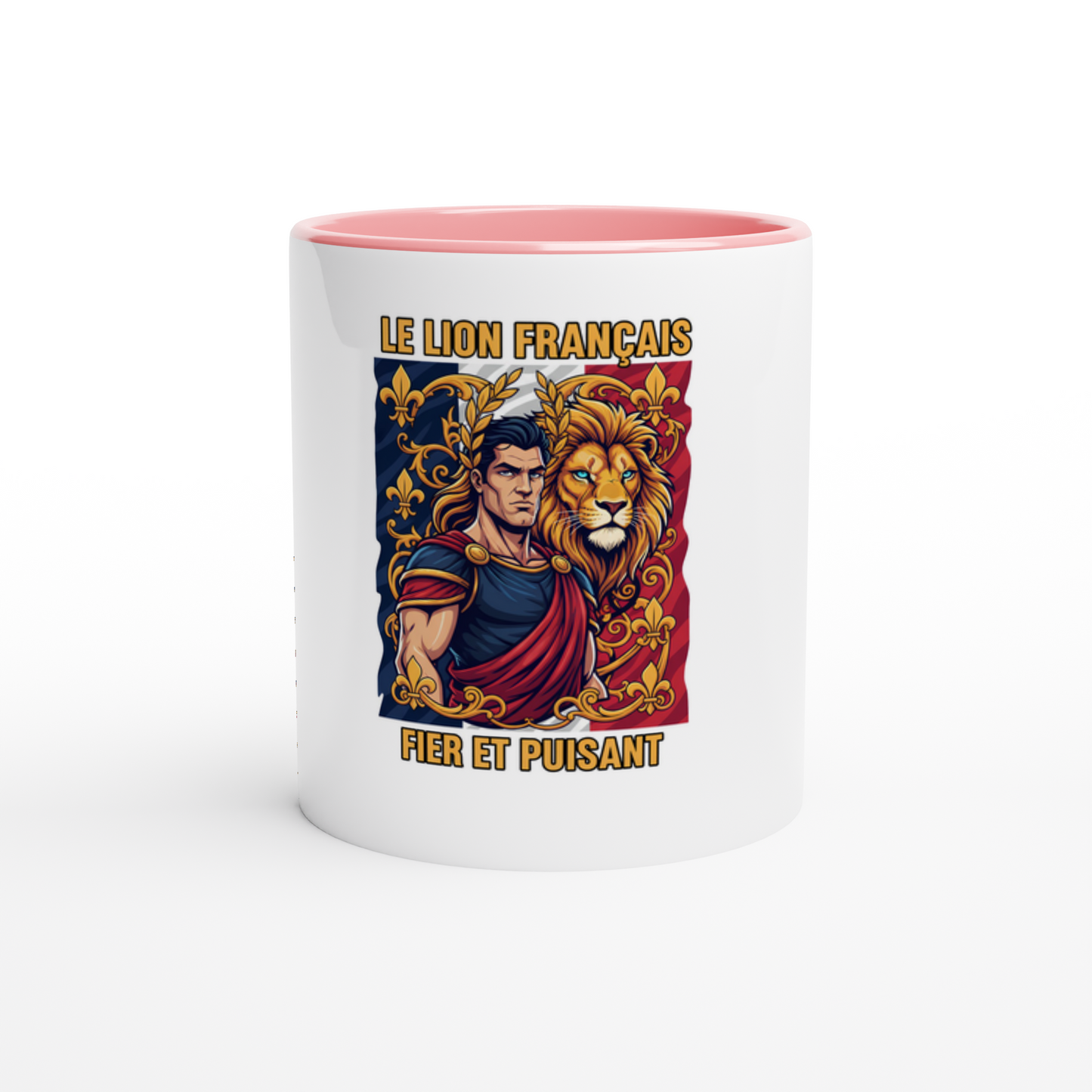 Mug en céramique   lion fort   de 325 ml (11 oz)