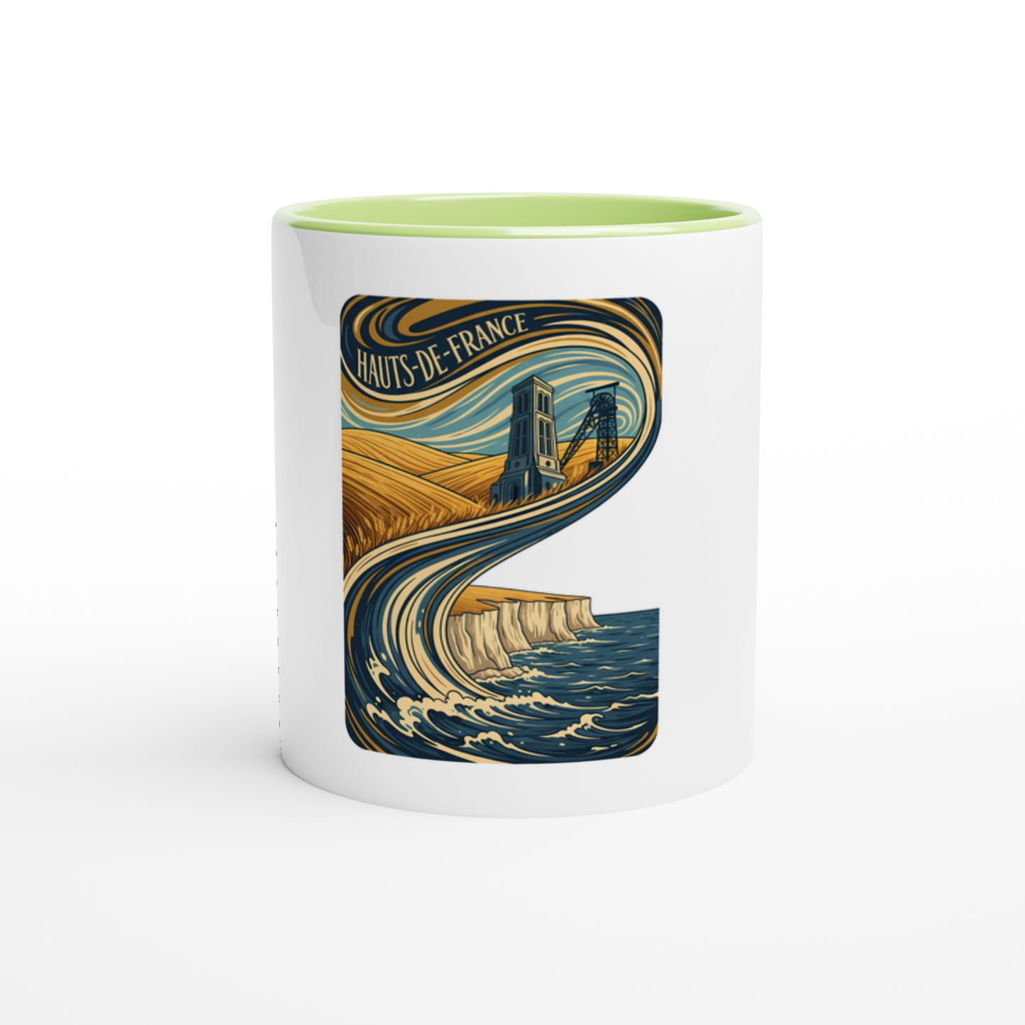 Mug en céramique haut de France de 325 ml (11 oz)