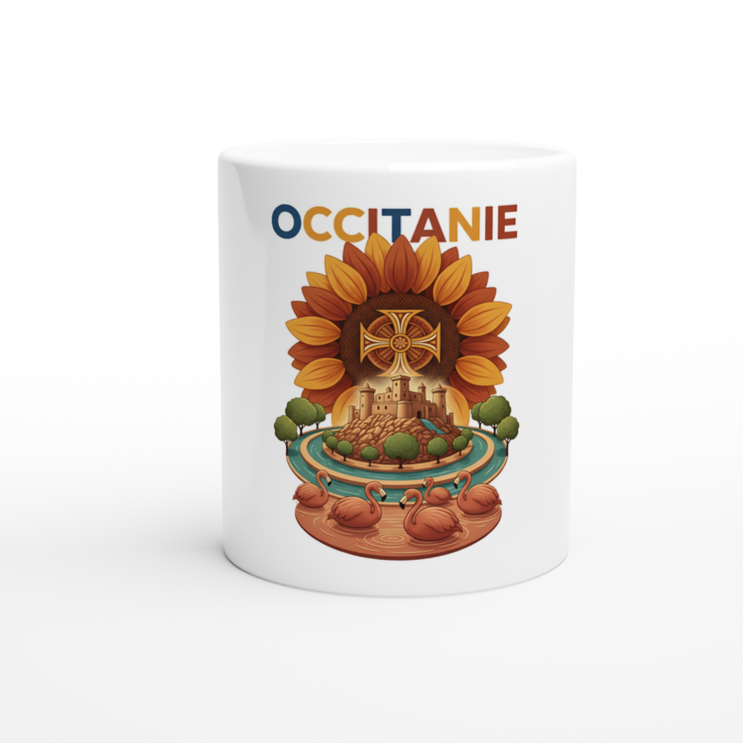 Mug en céramique Occitanie de 325 ml (11 oz)