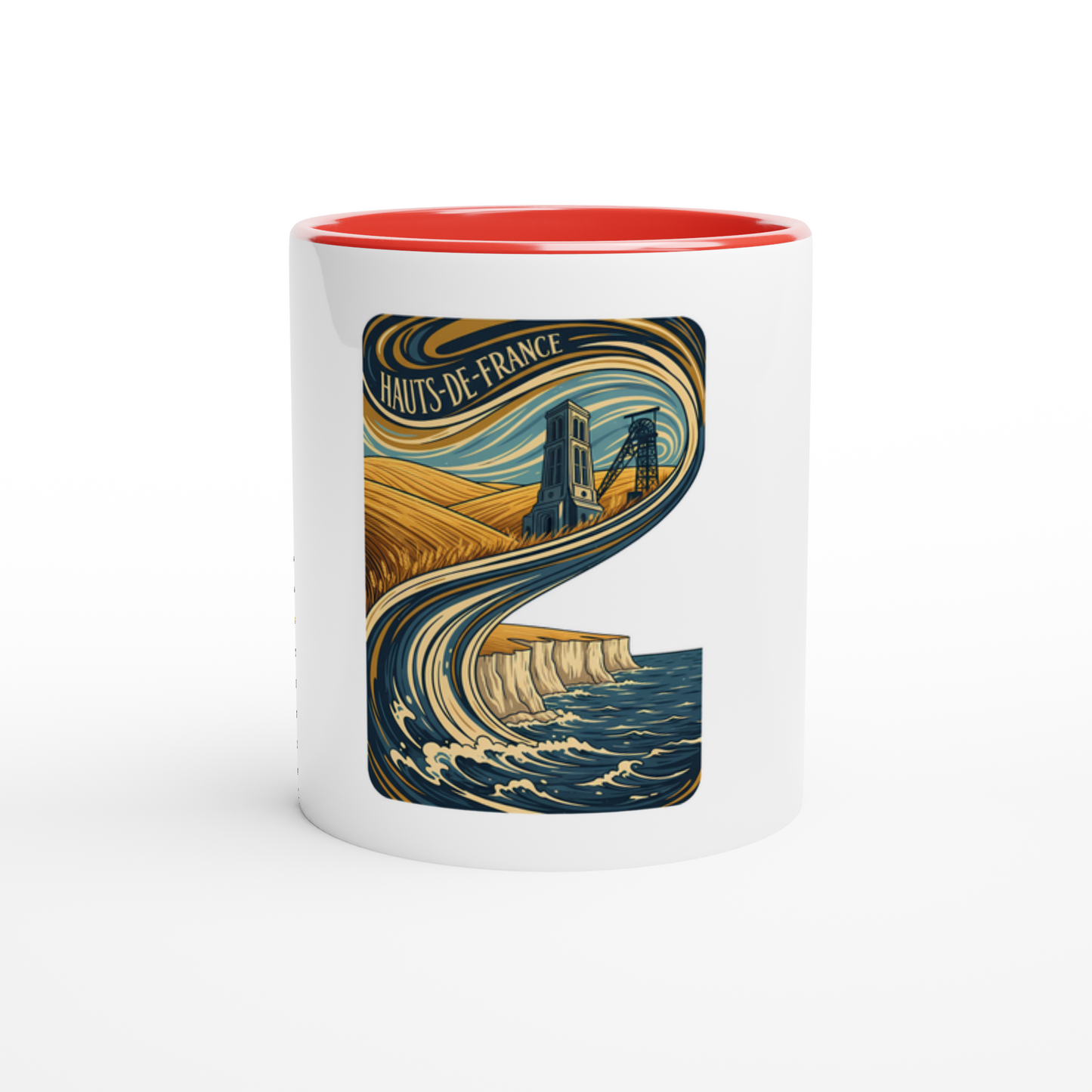 Mug en céramique haut de France de 325 ml (11 oz)