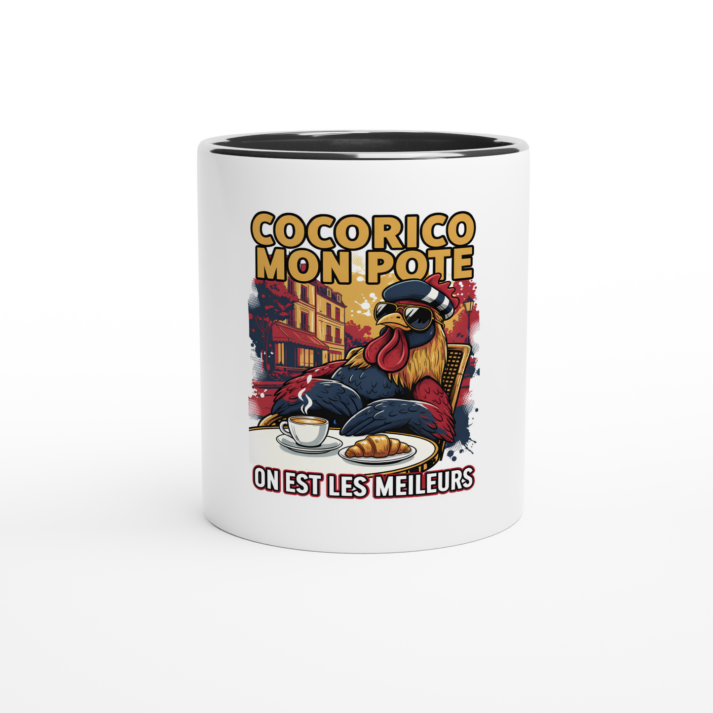 Mug en céramique  cocorico on est les meilleurs de 325 ml (11 oz)