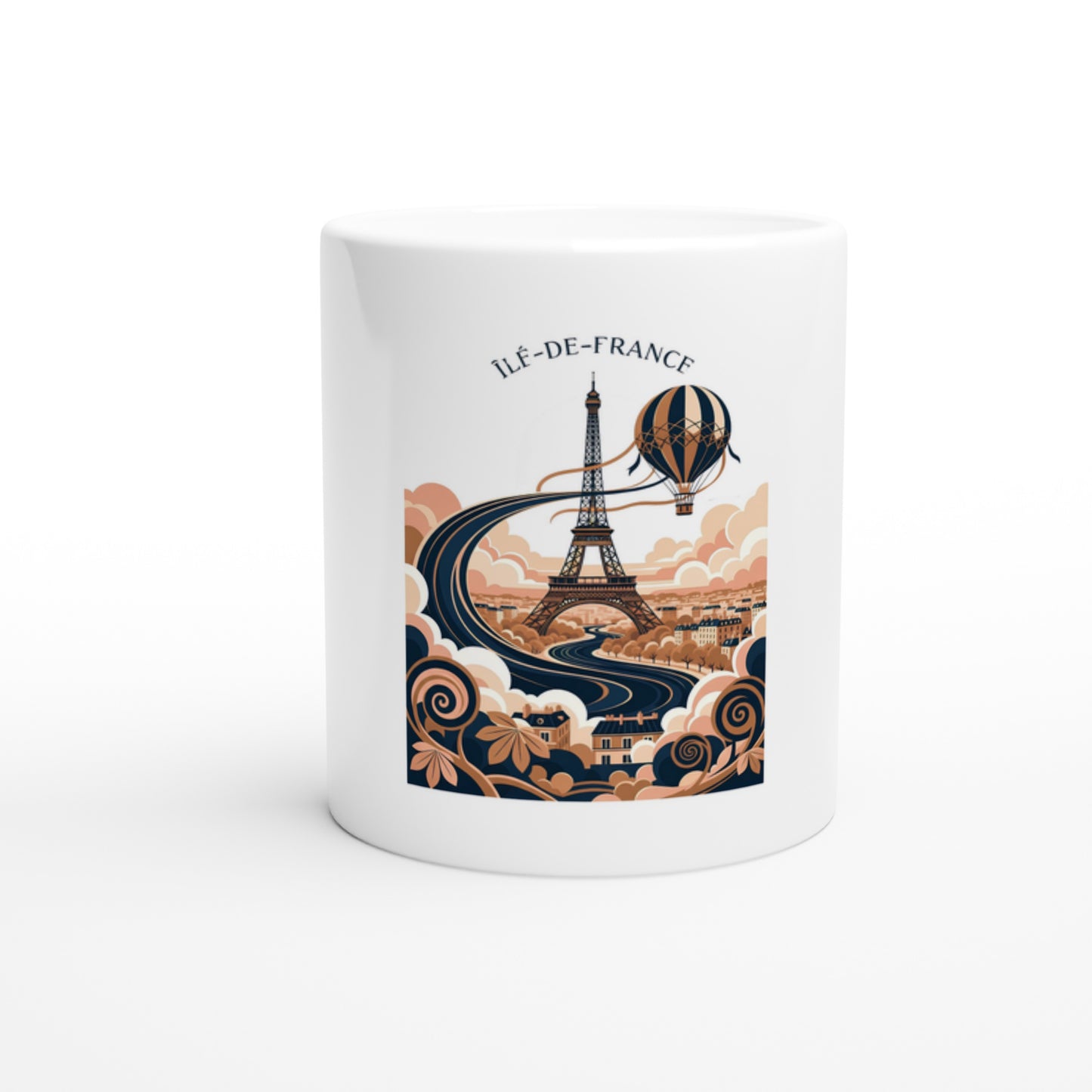 Mug en céramique  ile de France de 325 ml (11 oz)