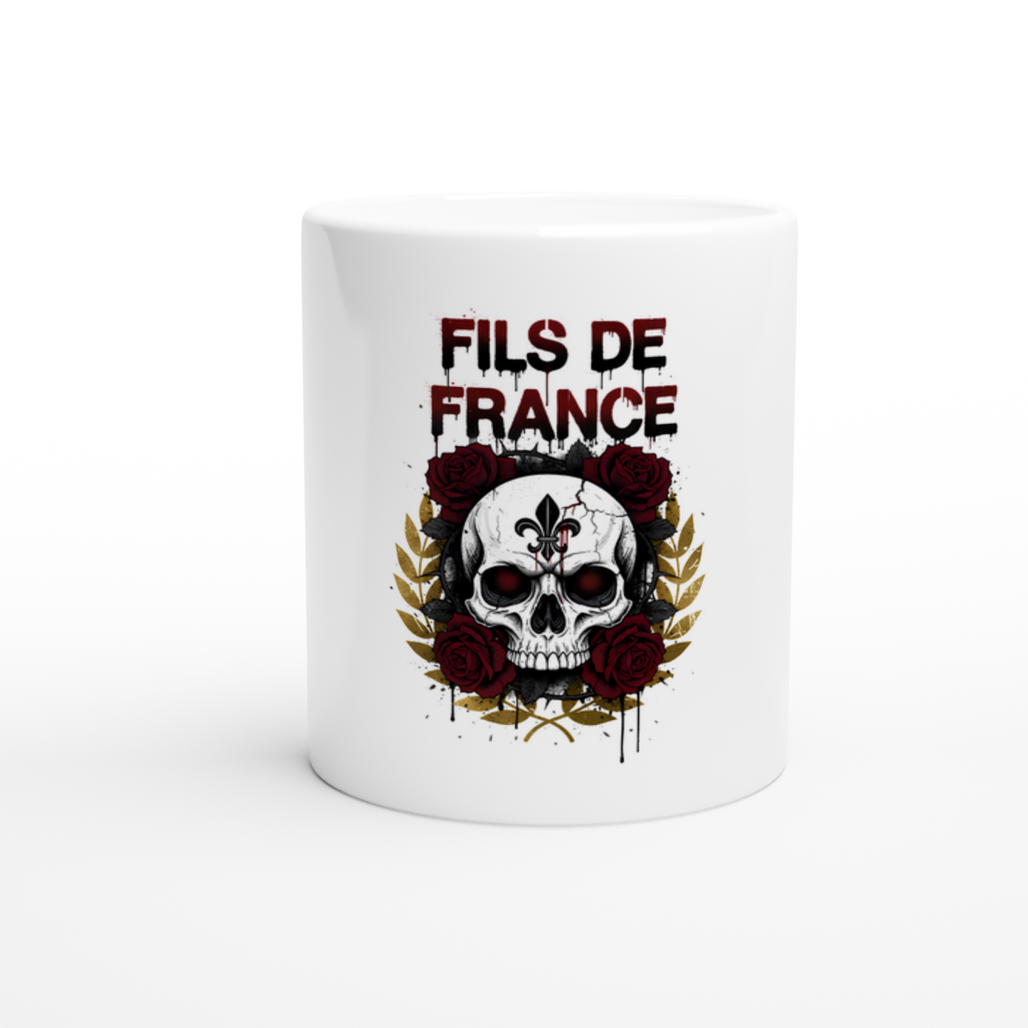 Mug en céramique fils de France de 325 ml (11 oz)