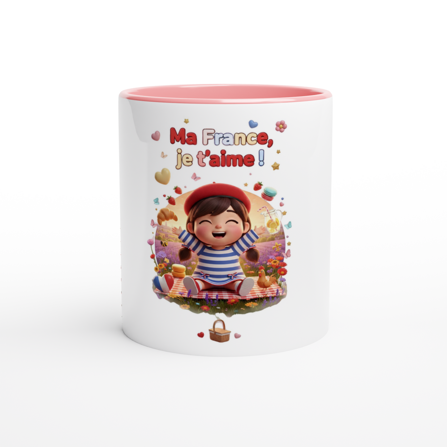 Mug en céramique  ma France je t'aime de 325 ml (11 oz)