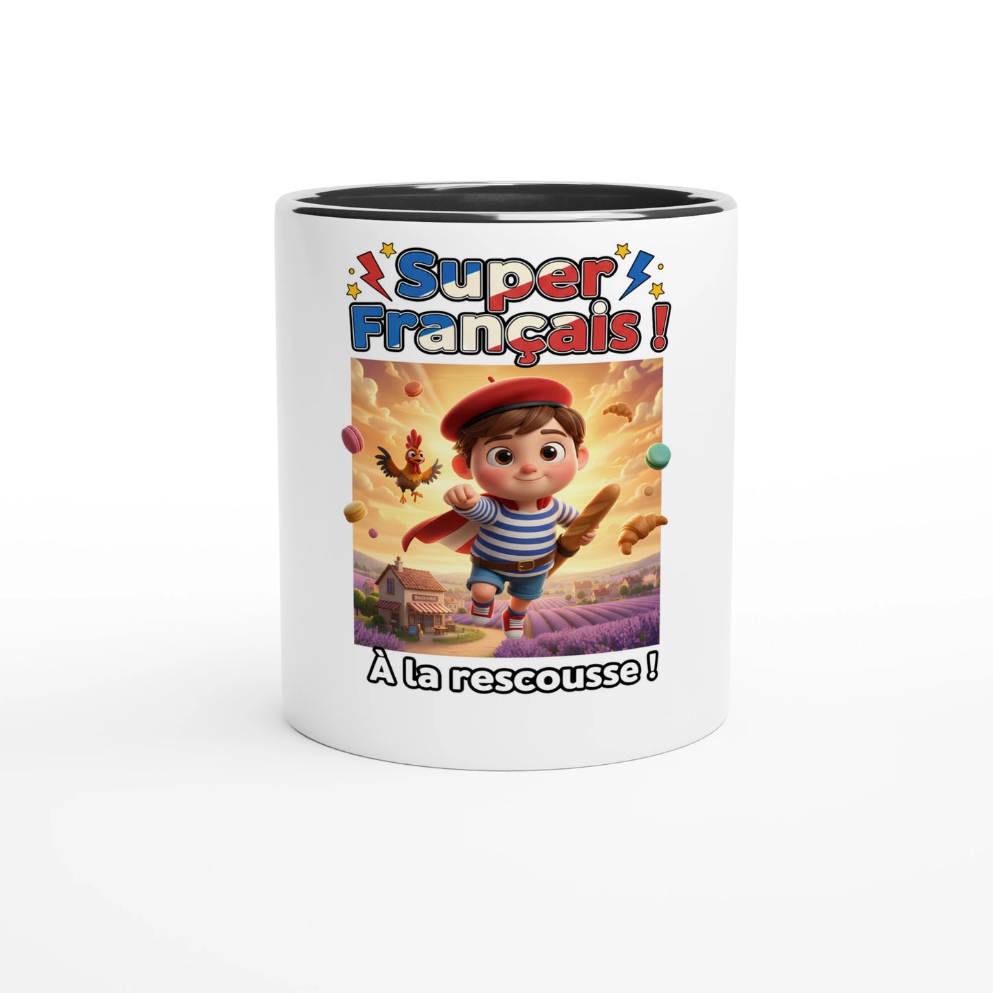 Mug en céramique super Français  de 325 ml (11 oz)