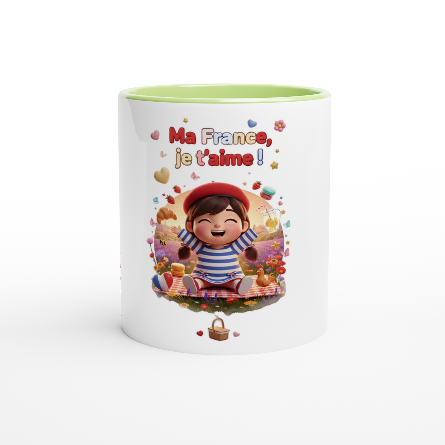 Mug en céramique  ma France je t'aime de 325 ml (11 oz)