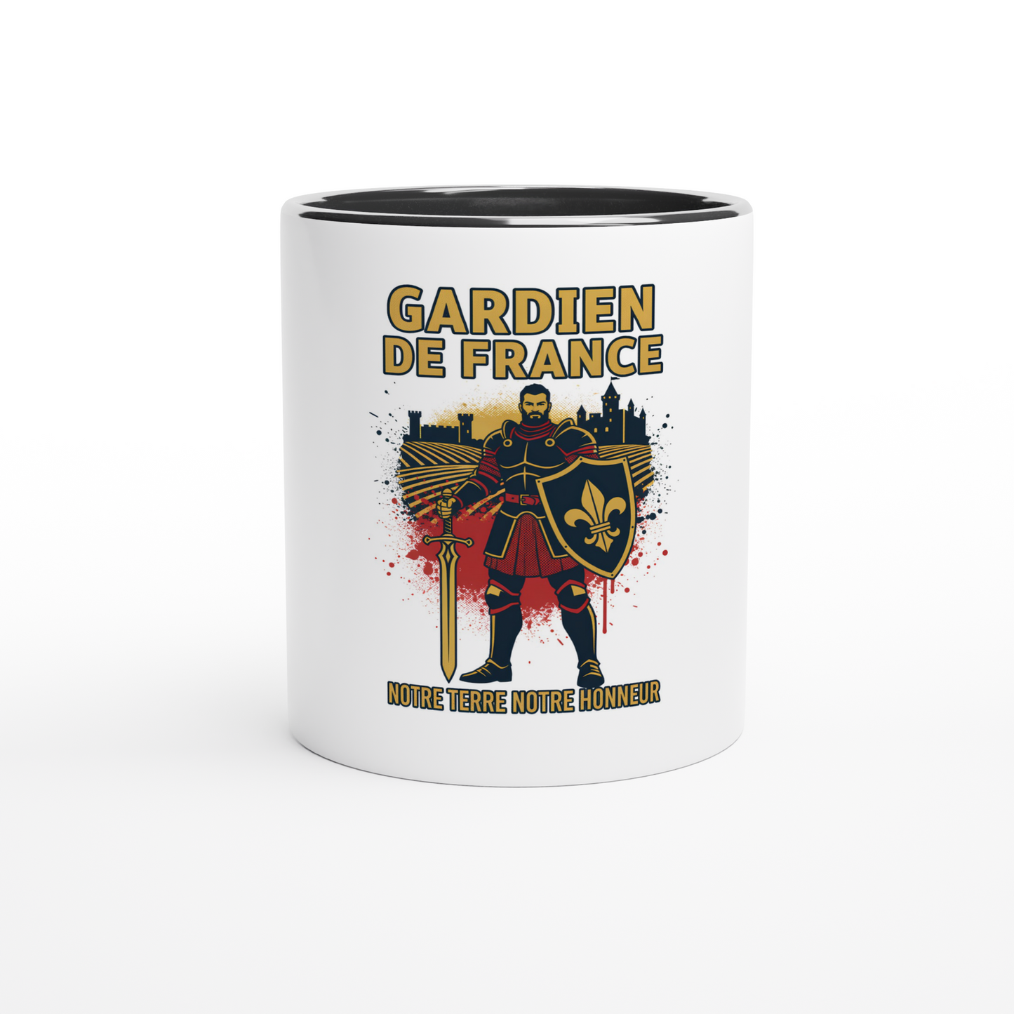 Mug en céramique gardien de France de 325 ml (11 oz)