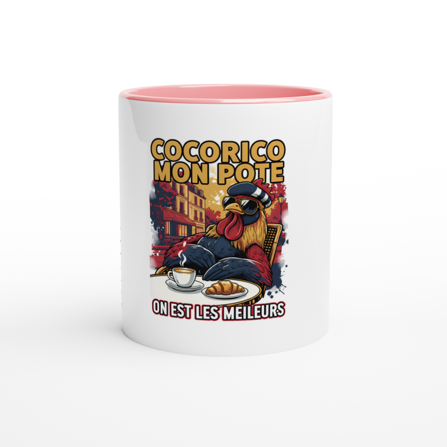 Mug en céramique  cocorico on est les meilleurs de 325 ml (11 oz)