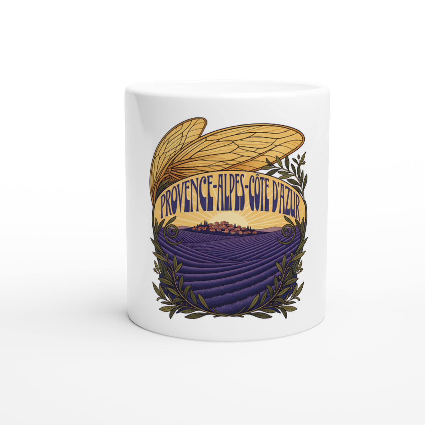 Mug en céramique Provence- alpes- cote- d'azur  de 325 ml (11 oz)
