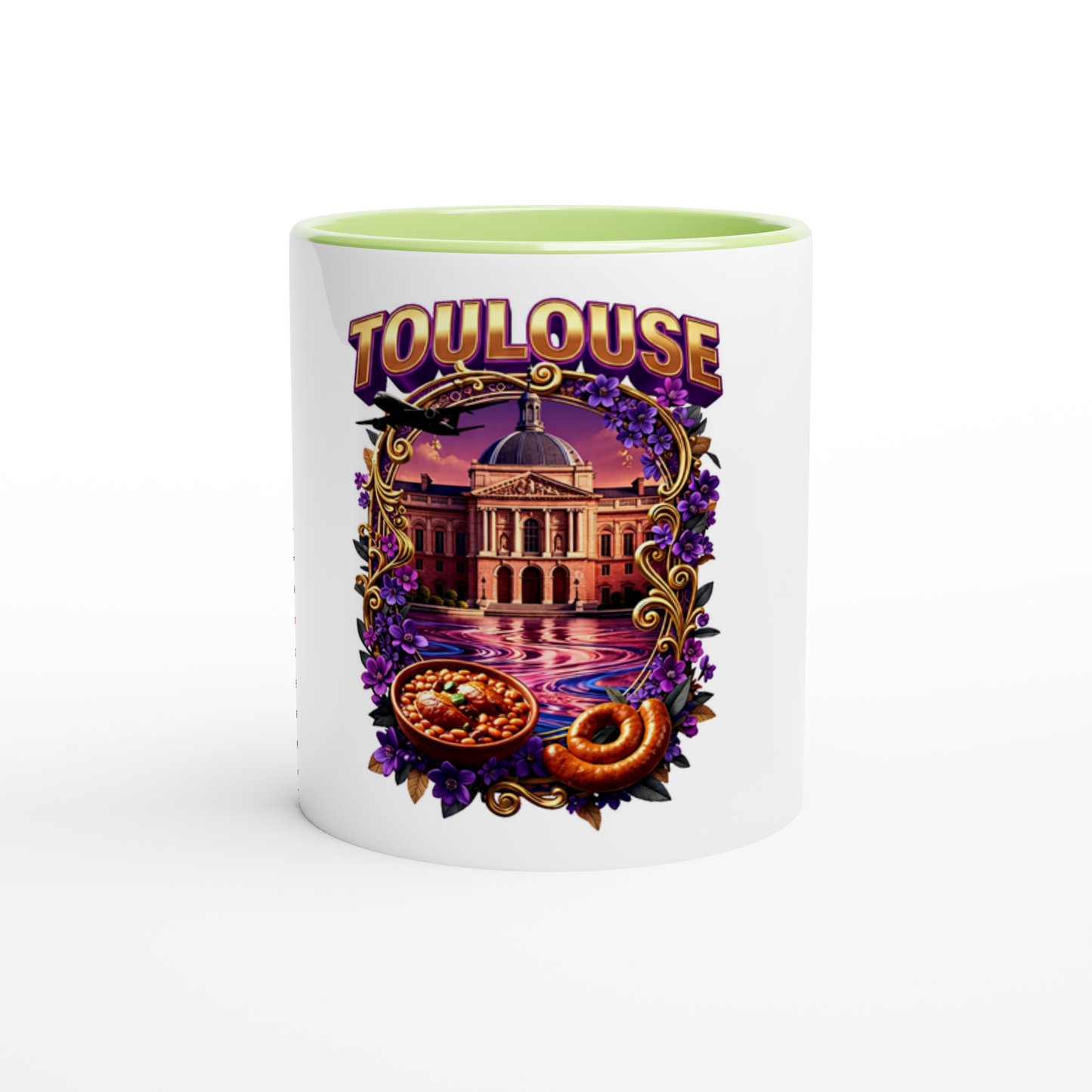 Mug en céramique Toulouse ville de France de 325 ml (11 oz)