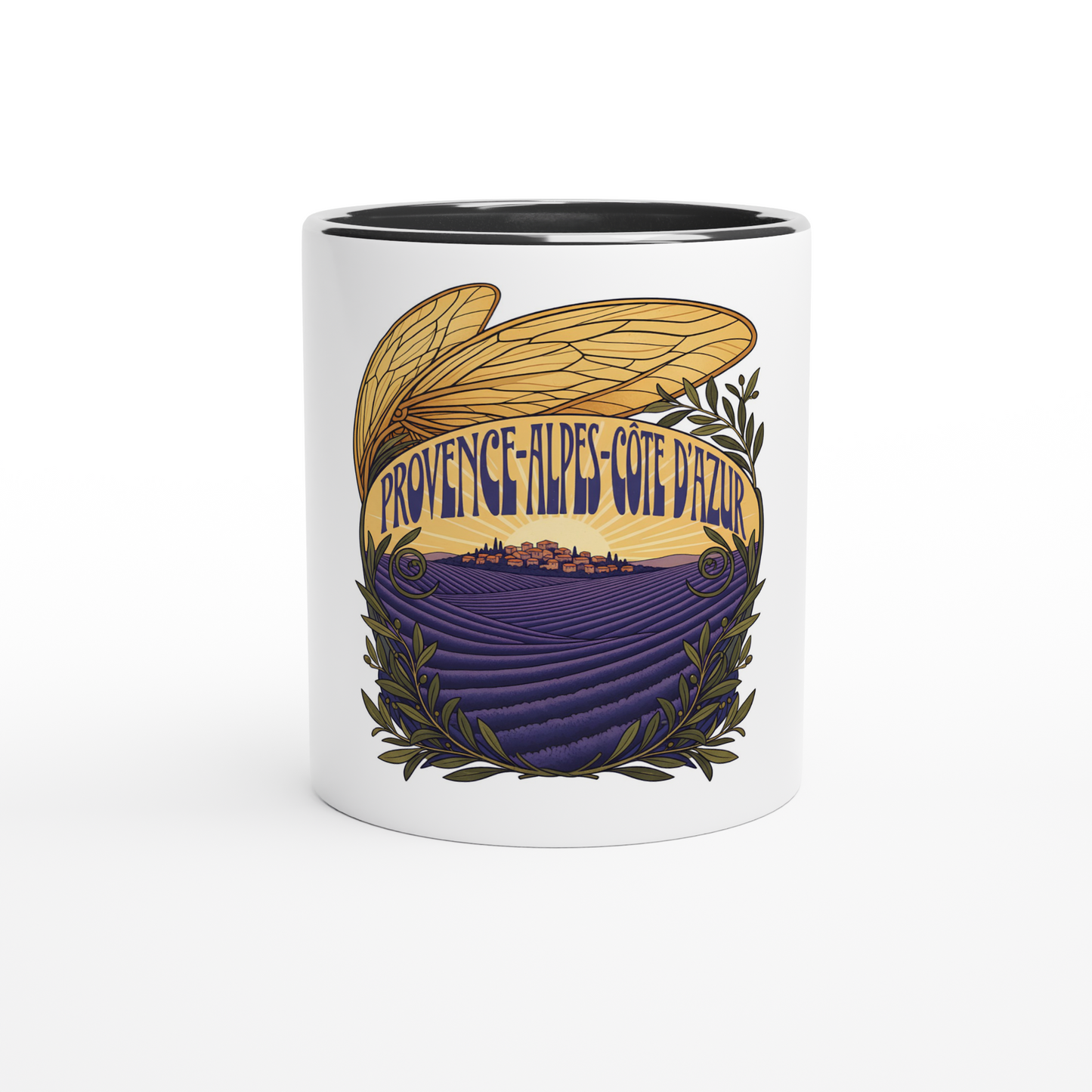 Mug en céramique Provence- alpes- cote- d'azur  de 325 ml (11 oz)