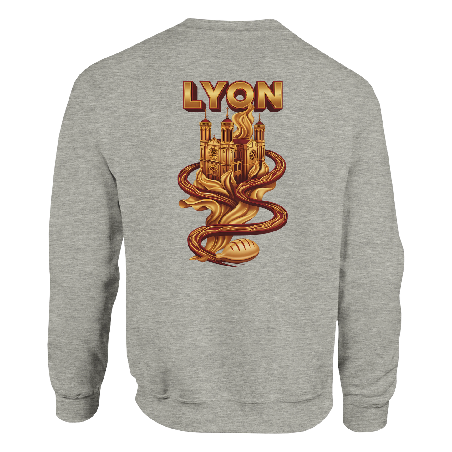 Sweat-shirt Unisexe Lyon – Confort Premium et Style Classique