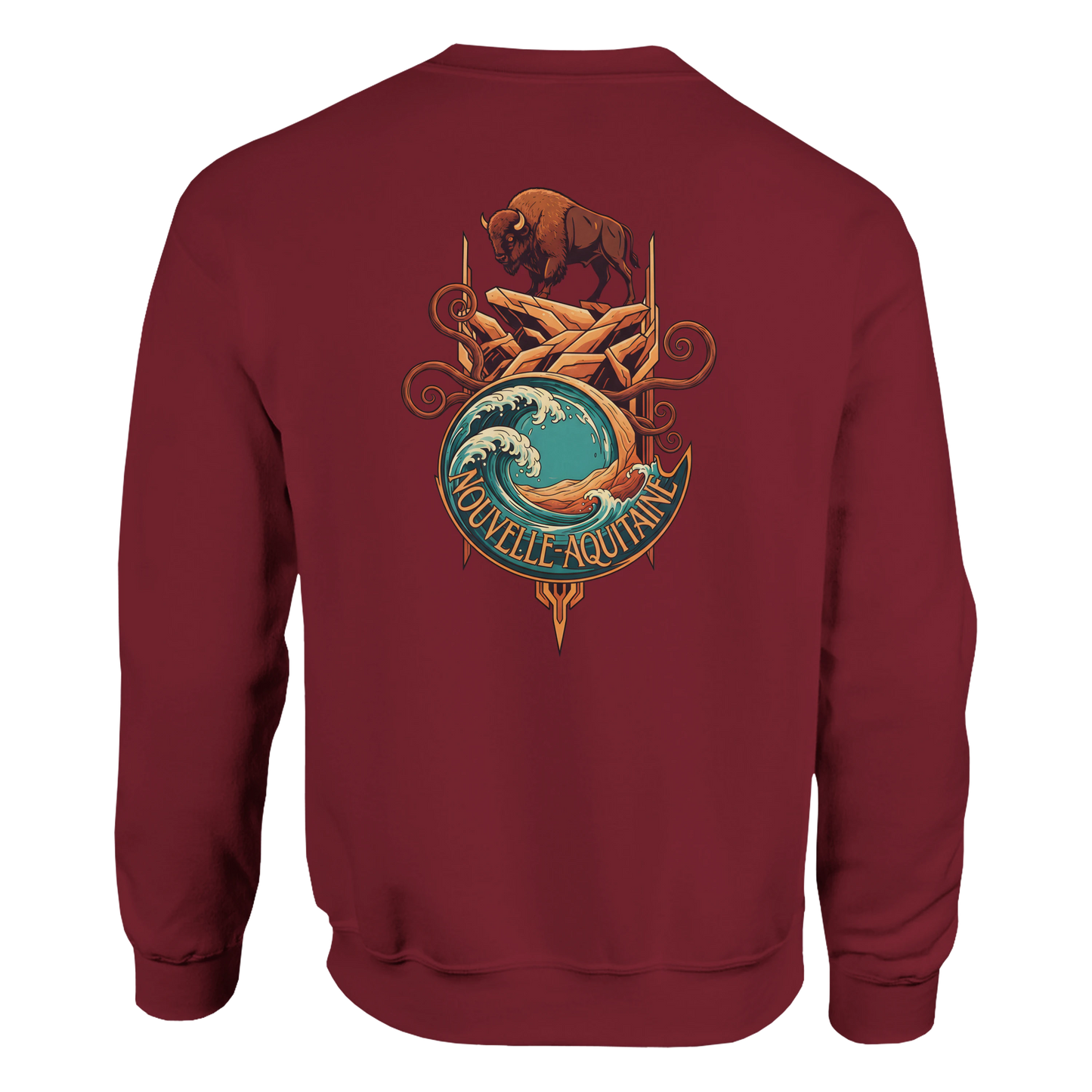 Sweat-shirt Unisexe Nouvelle-Aquitaine – Confort et Qualité Premium