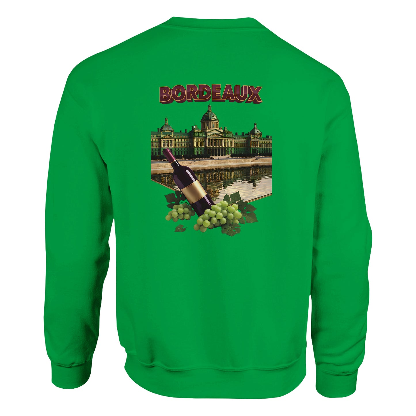 Sweat-shirt Unisexe Bordeaux Ville de France – Classique et Confortable
