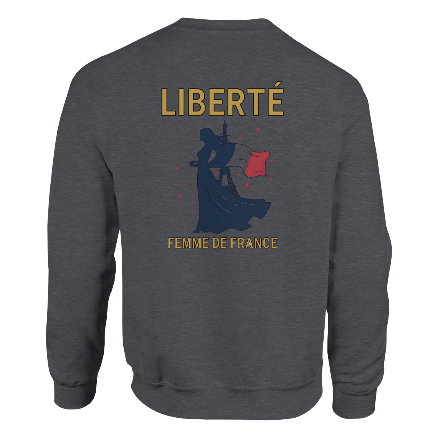 Sweat-shirt femme liberté  classique ras du cou | Gildan® 18000