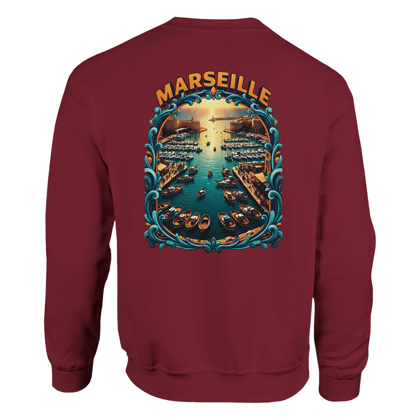 Sweat-shirt Unisexe Marseille - Confort Premium et Style Urbain
