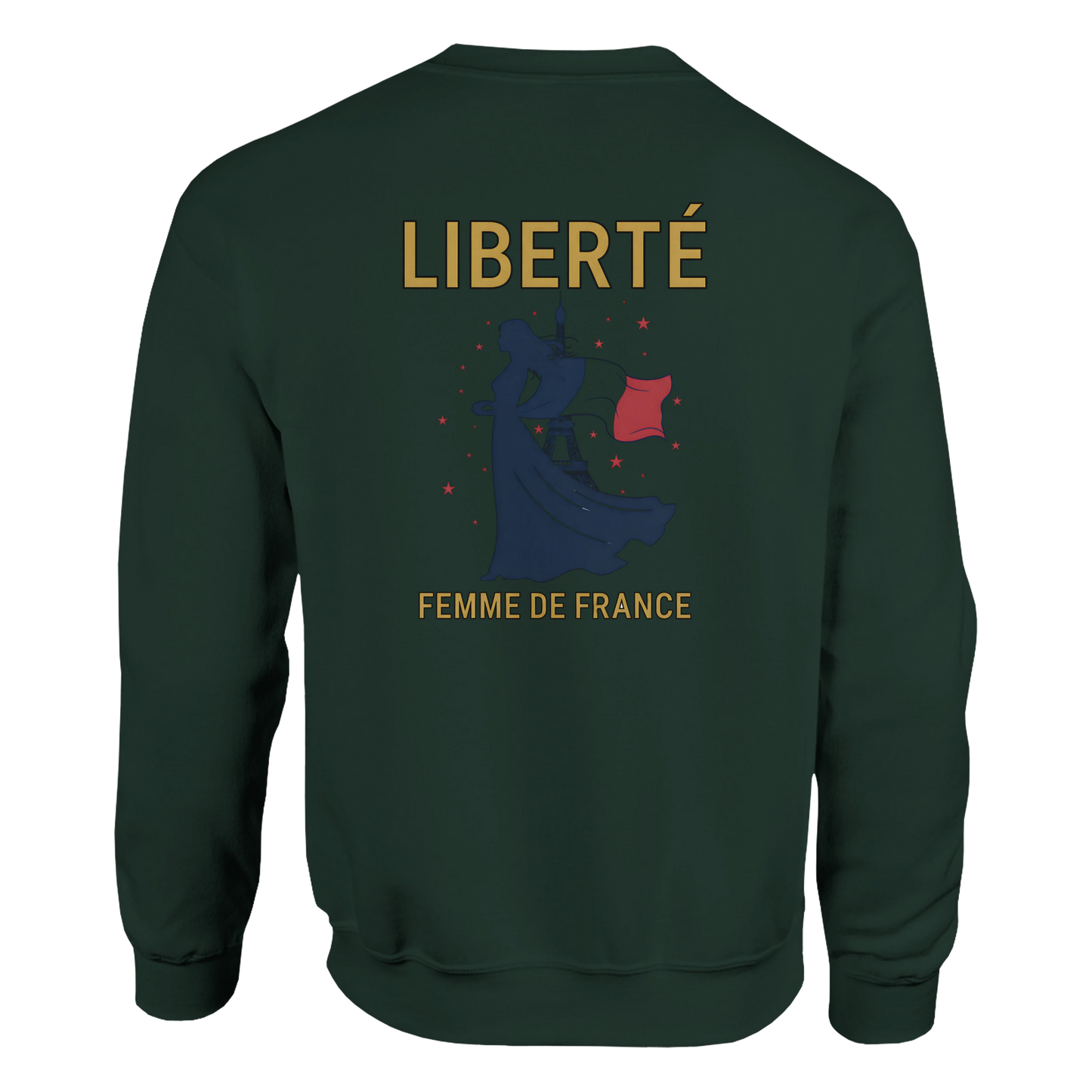 Sweat-shirt femme liberté  classique ras du cou | Gildan® 18000