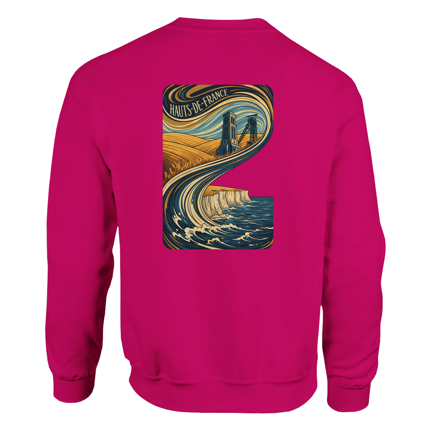 Sweat-shirt Unisexe Haut de France - Confort Premium et Design Classique