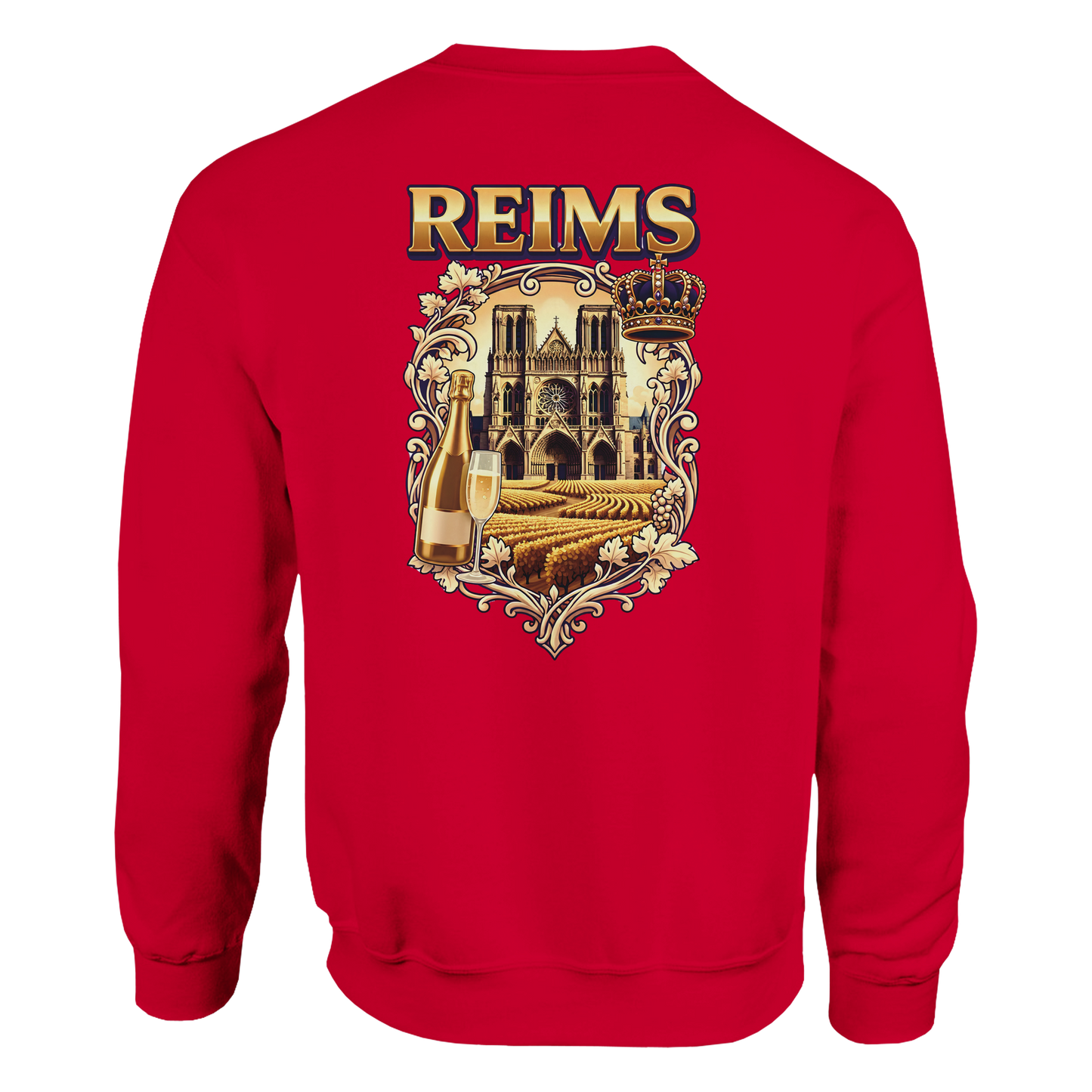 Sweat-shirt Reims – Sweat à col rond confortable en coton mélangé