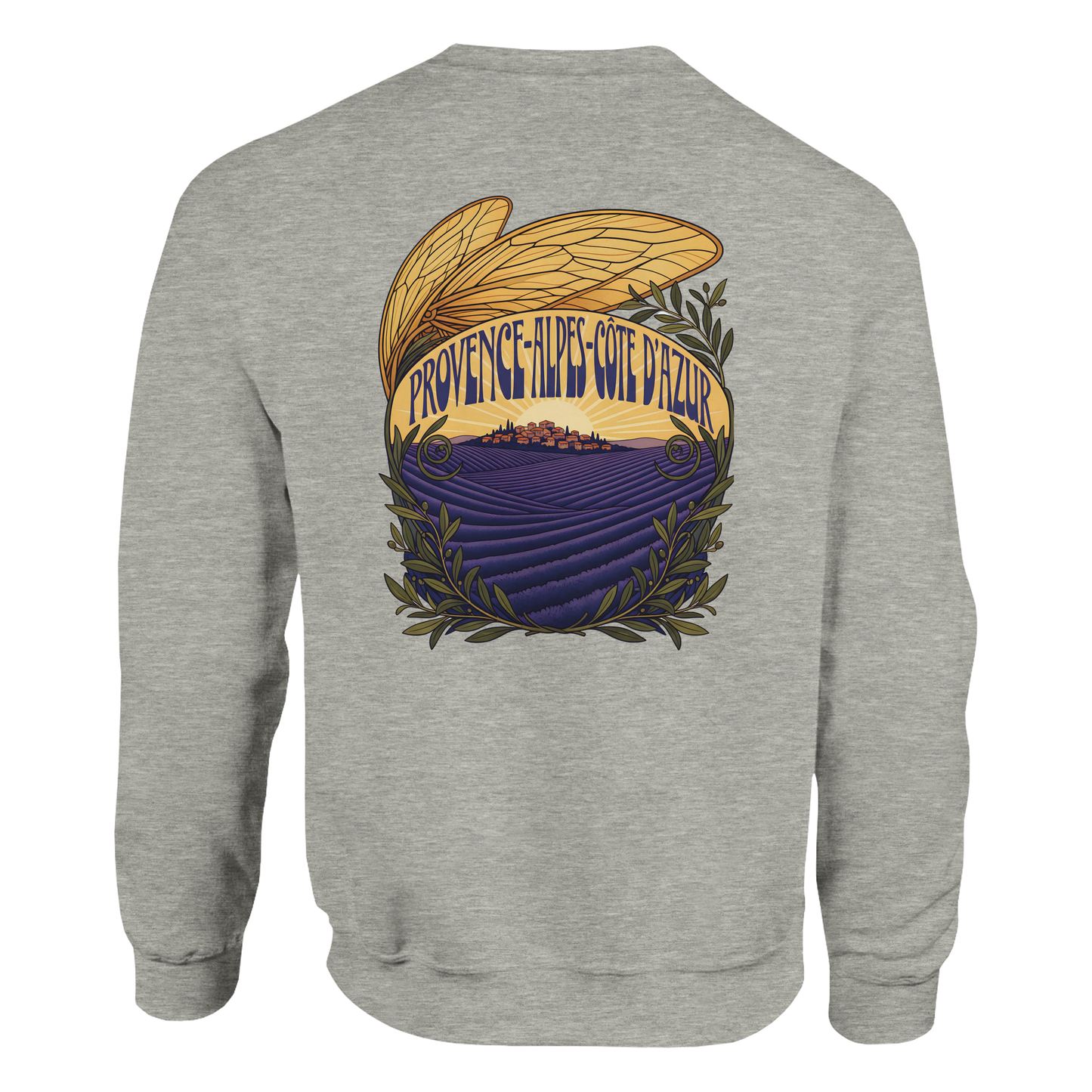 Sweat-shirt Unisexe Provence-Alpes-Côte d'Azur – Confort Premium et Design Régional