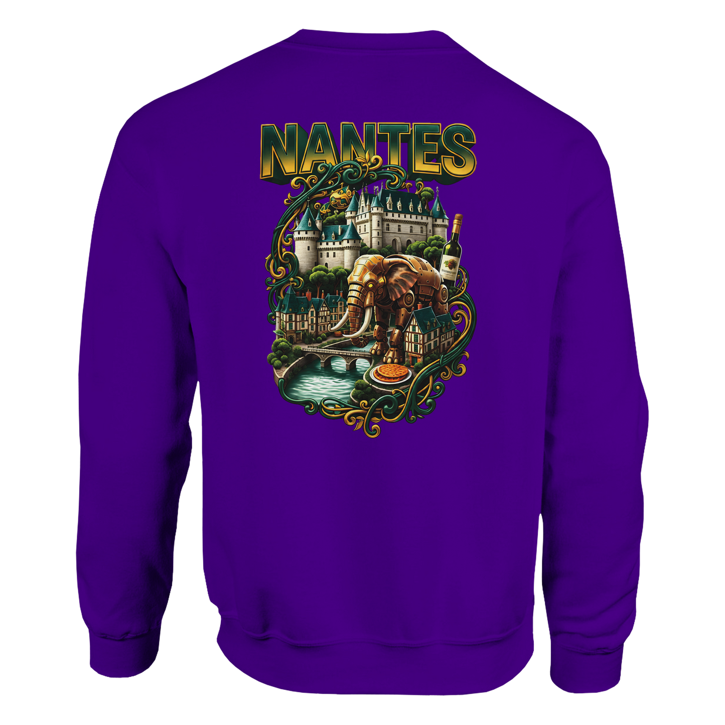 Sweat-shirt unisexe Nantes – Confort premium et style décontracté