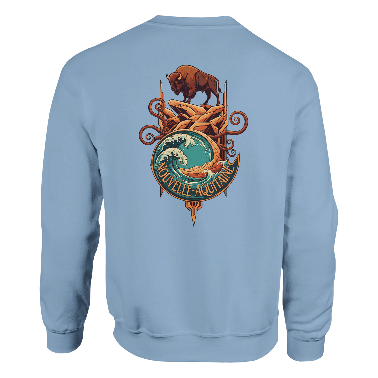 Sweat-shirt Unisexe Nouvelle-Aquitaine – Confort et Qualité Premium