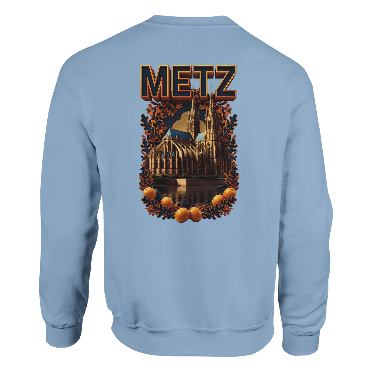Sweat-shirt unisexe Metz – Coupe classique et confort premium