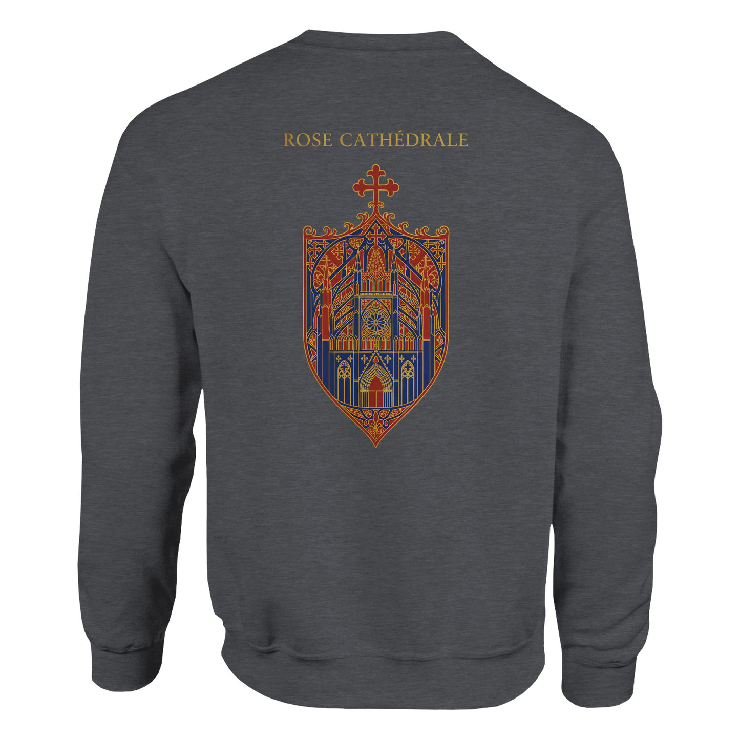 Sweat-shirt Femme Rose Cathédrale – Confort et Style Classique