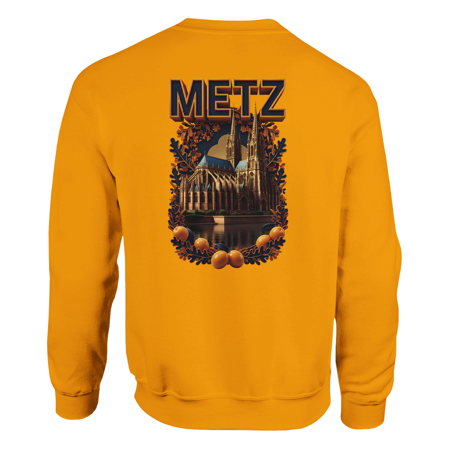 Sweat-shirt unisexe Metz – Coupe classique et confort premium