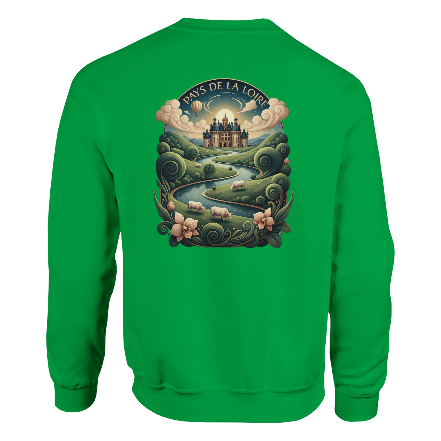 Sweat-shirt Unisexe Pays de la Loire – Confort Premium et Coupe Classique