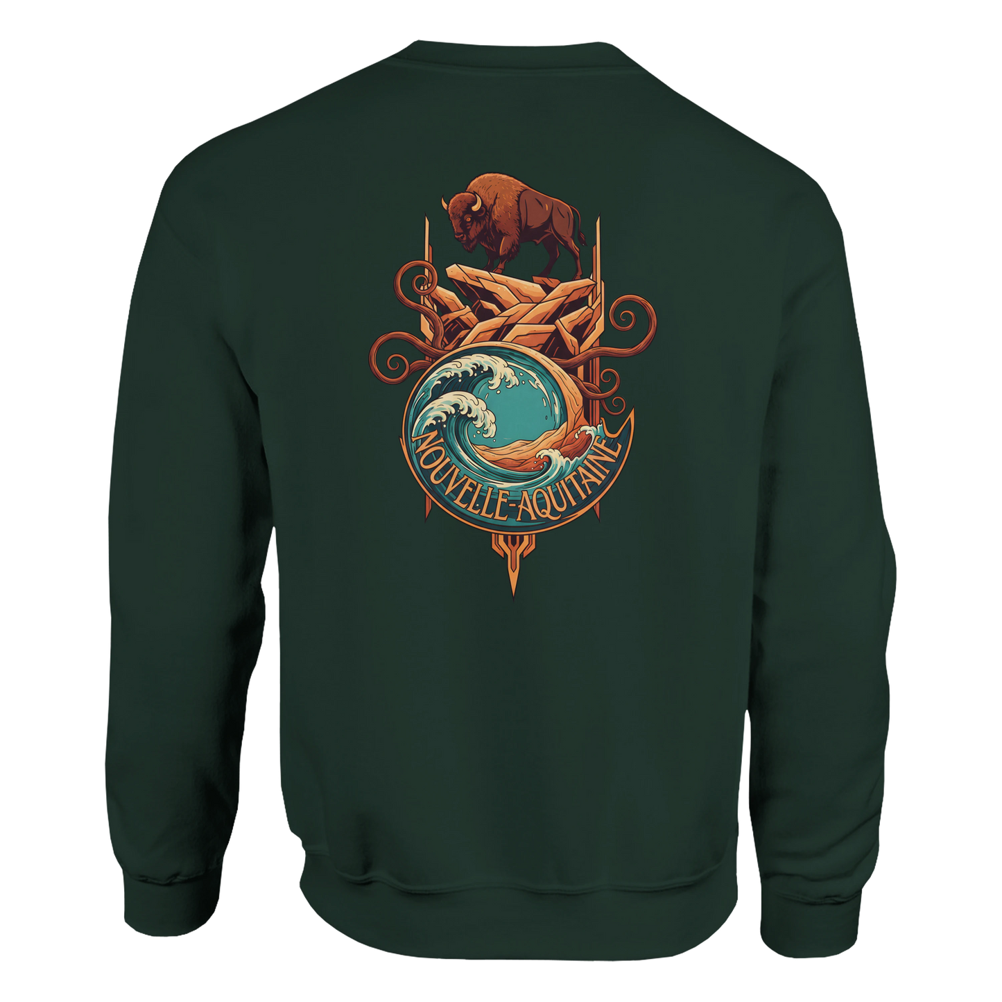 Sweat-shirt Unisexe Nouvelle-Aquitaine – Confort et Qualité Premium