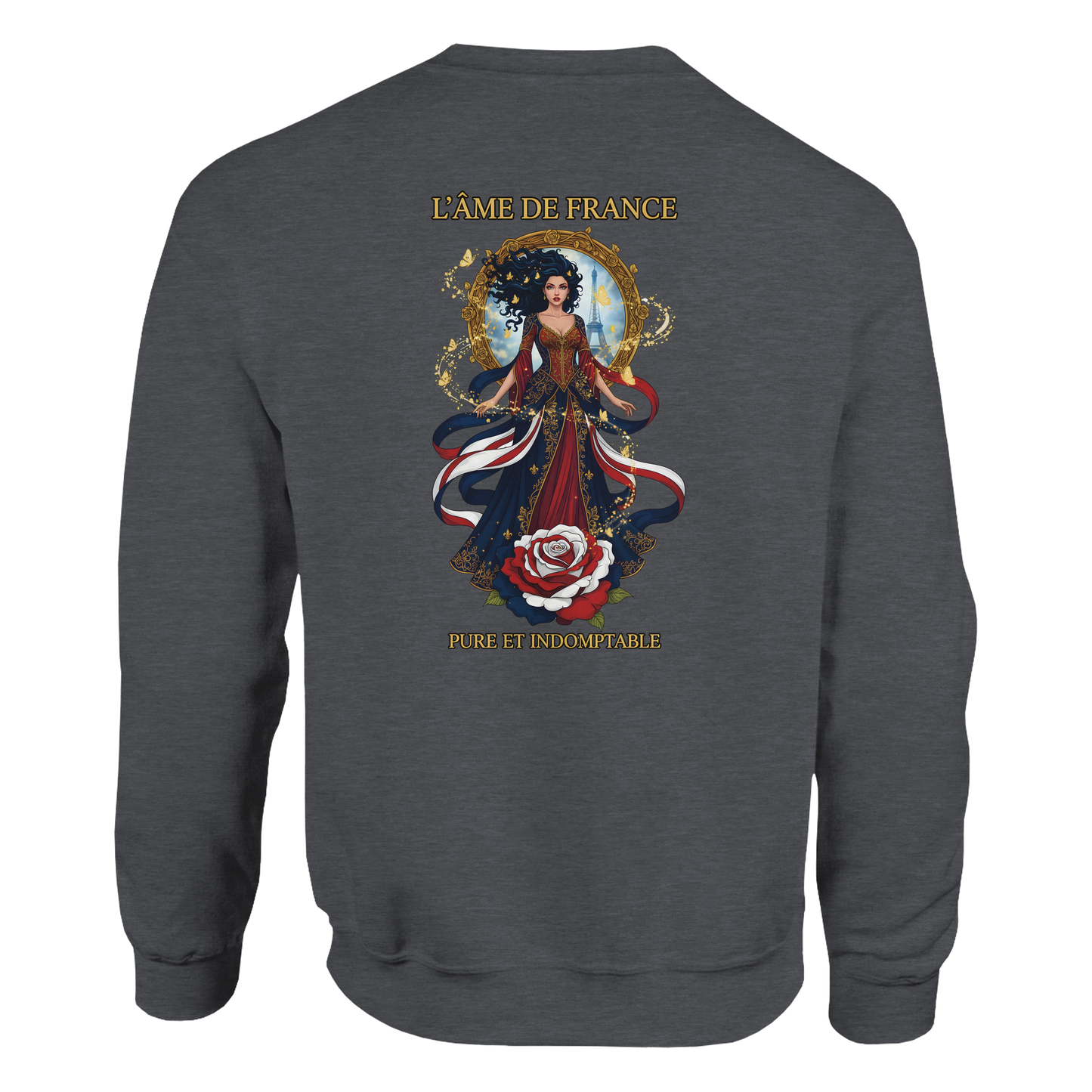 Sweat-shirt Femme "L'âme de France" - Confort Supérieur